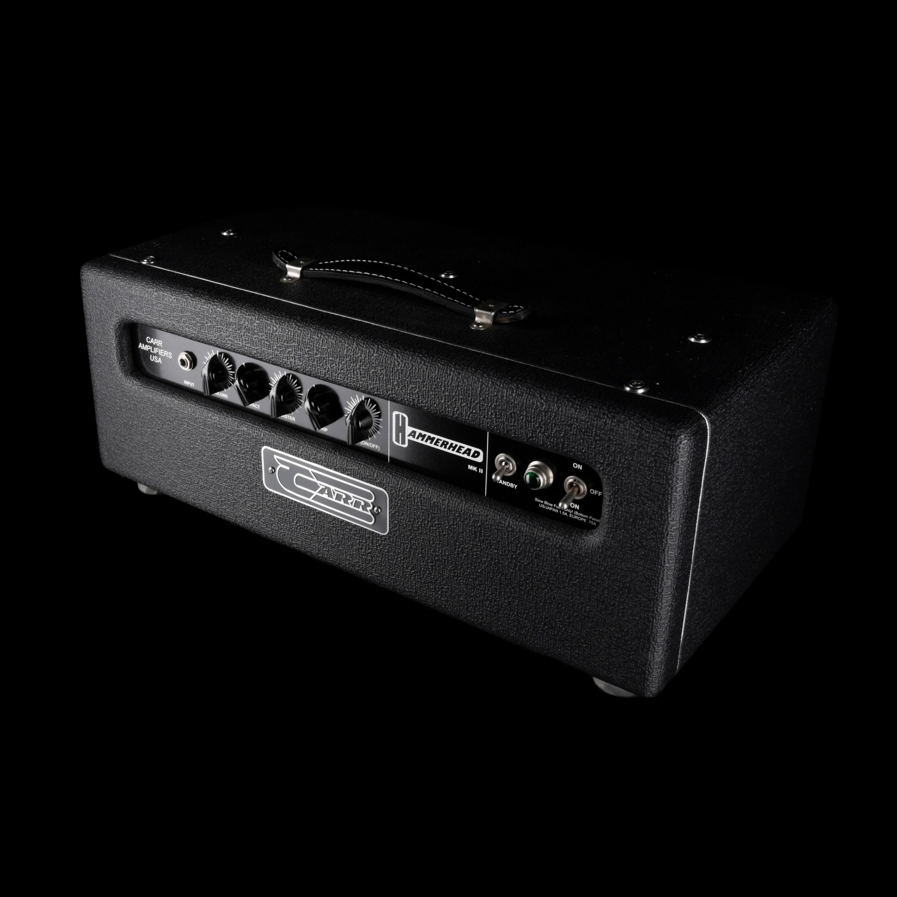 Pre Owned Carr Hammerhead MK II Guitar Amp Head Black - Image 10
