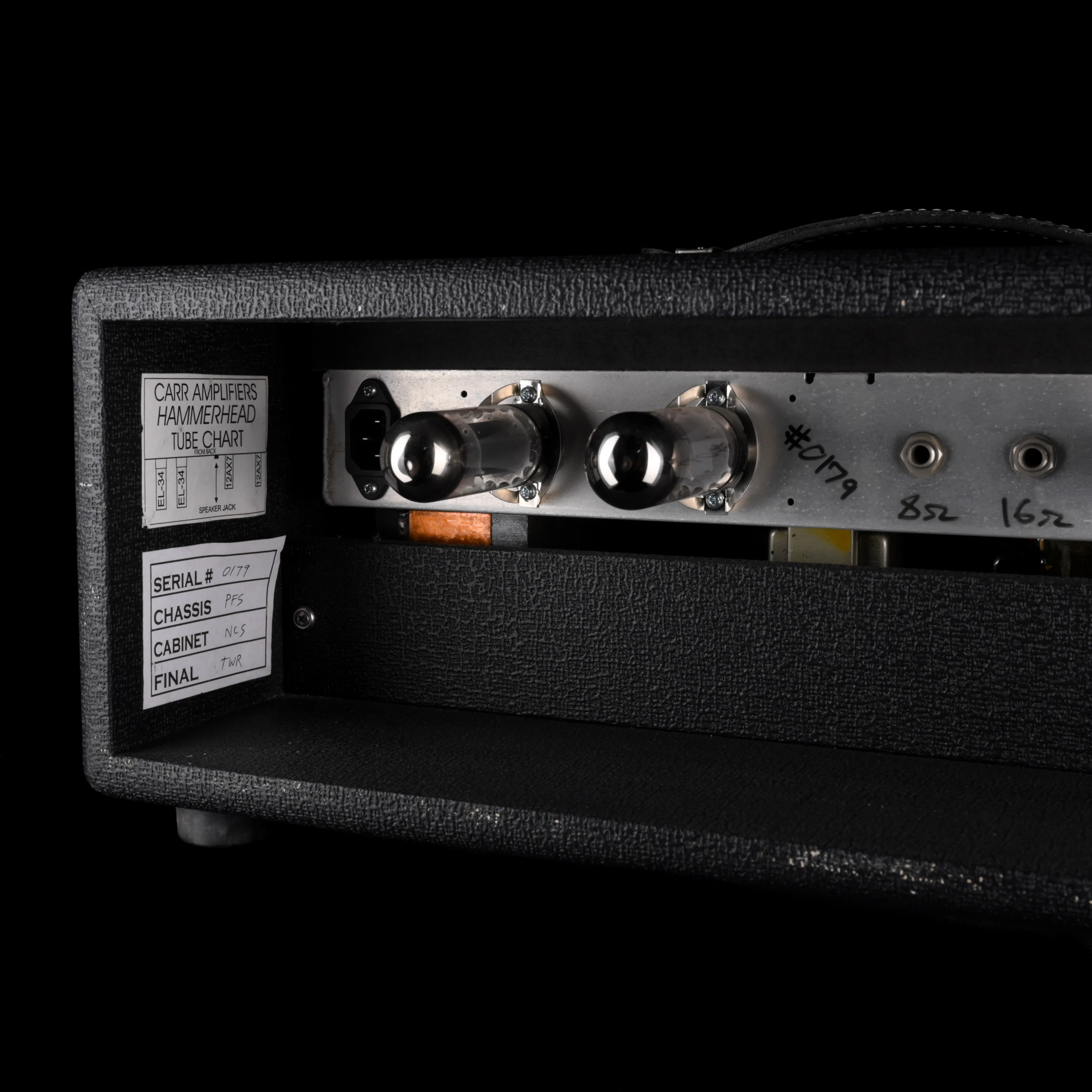 Pre Owned Carr Hammerhead MK II Guitar Amp Head Black - Image 8