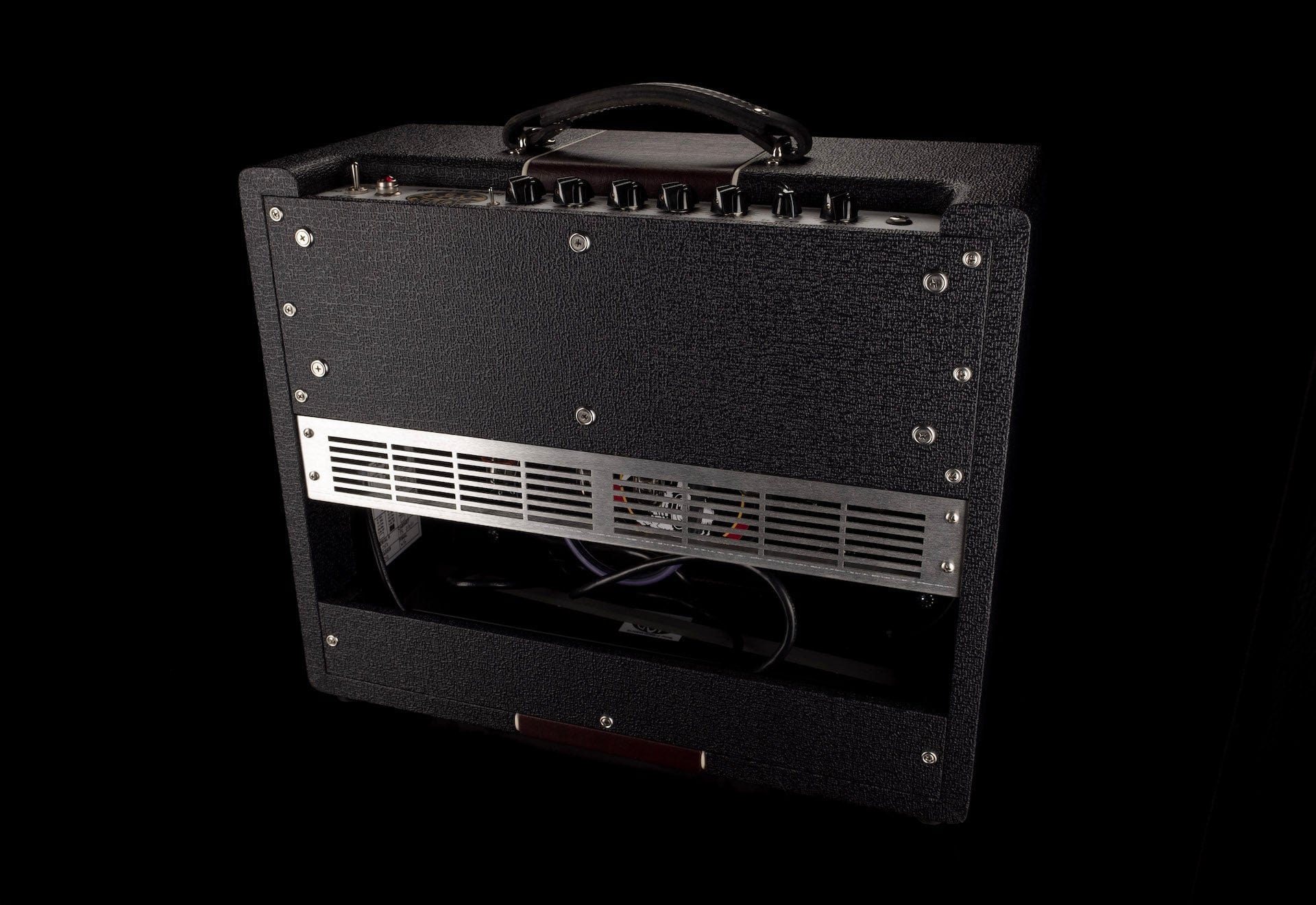 Pre Owned Carr Super Bee 1x12" Black With Red Stripe Guitar Amp Combo - Image 11