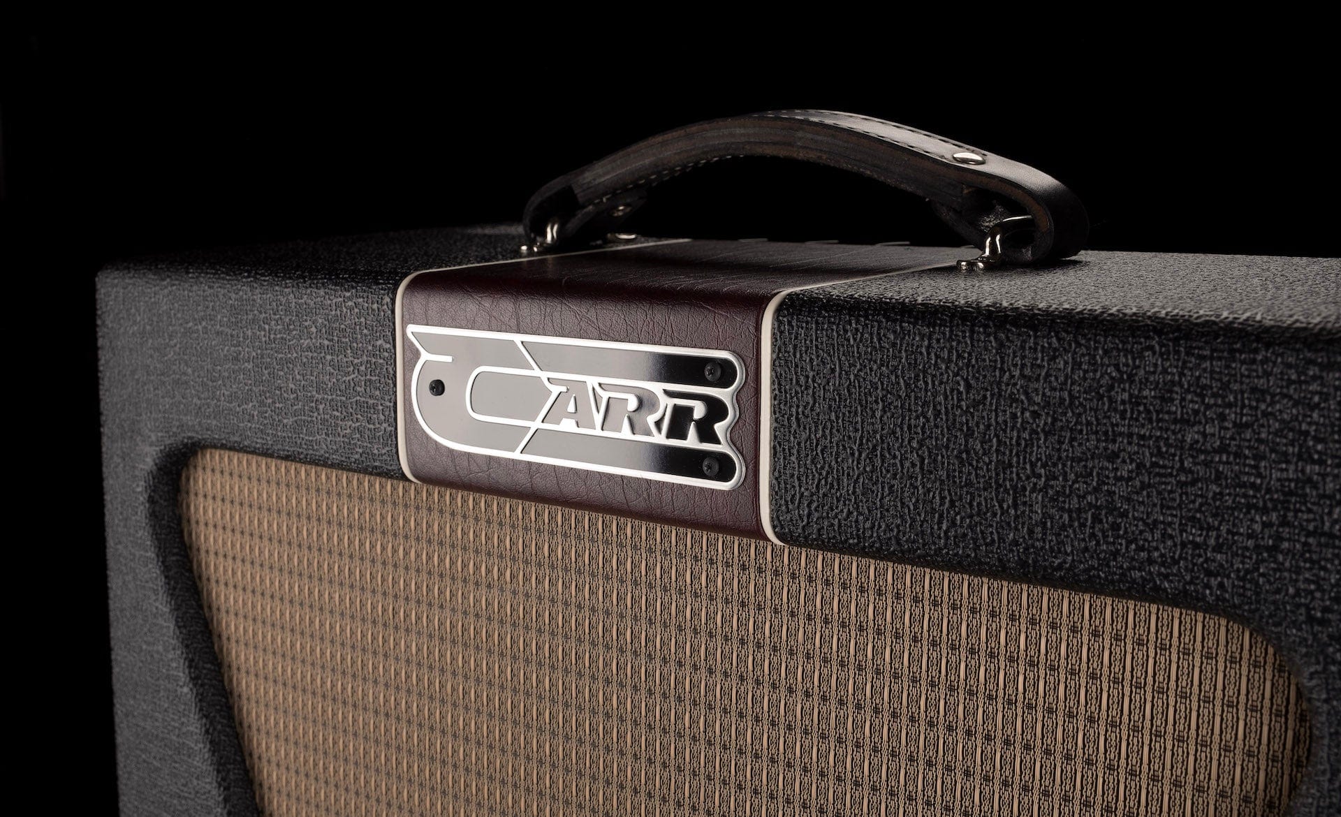 Pre Owned Carr Super Bee 1x12" Black With Red Stripe Guitar Amp Combo - Image 3
