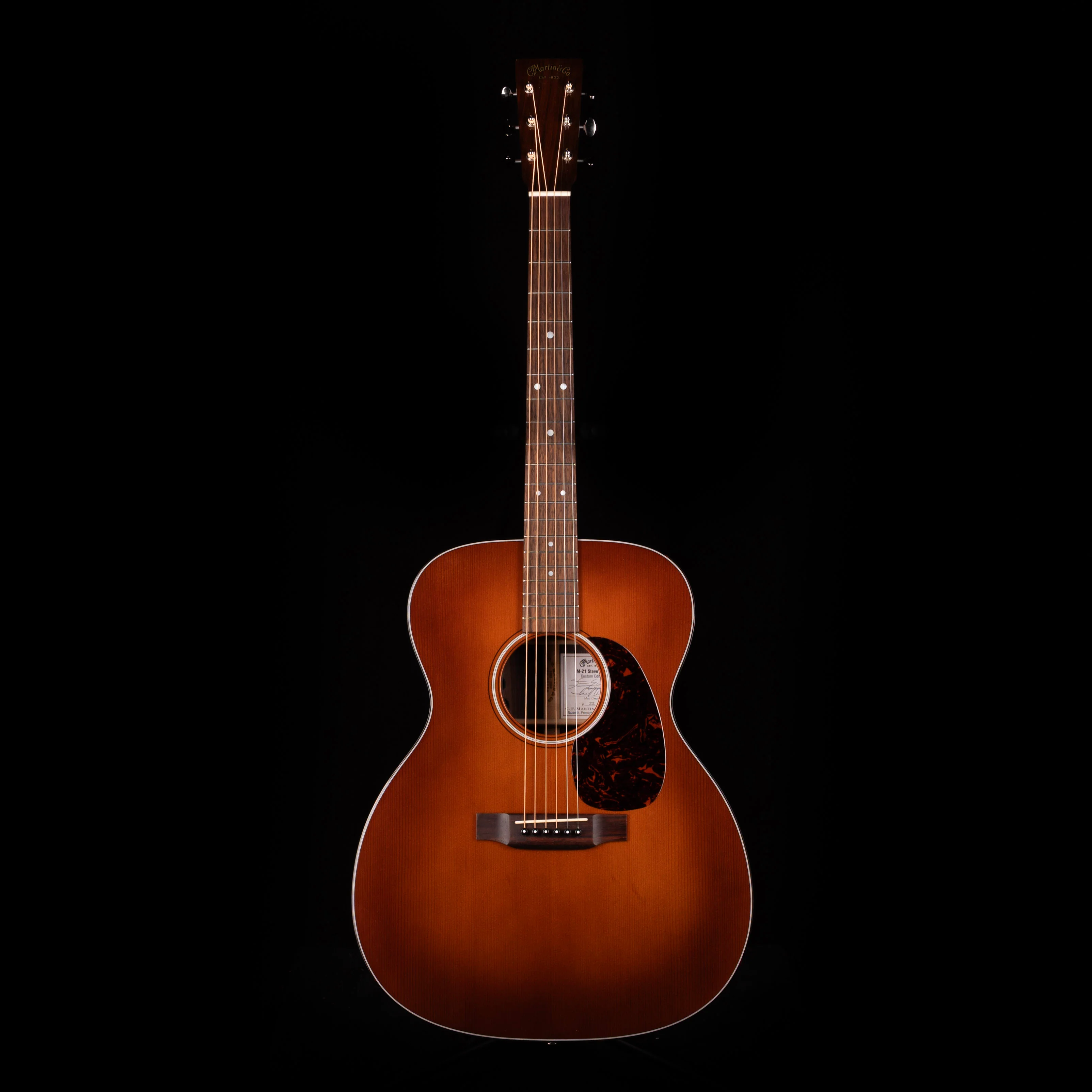 Pre-Owned Martin M-21 Steve Earle Custom Edition Amber Burst With OHSC - Image 3
