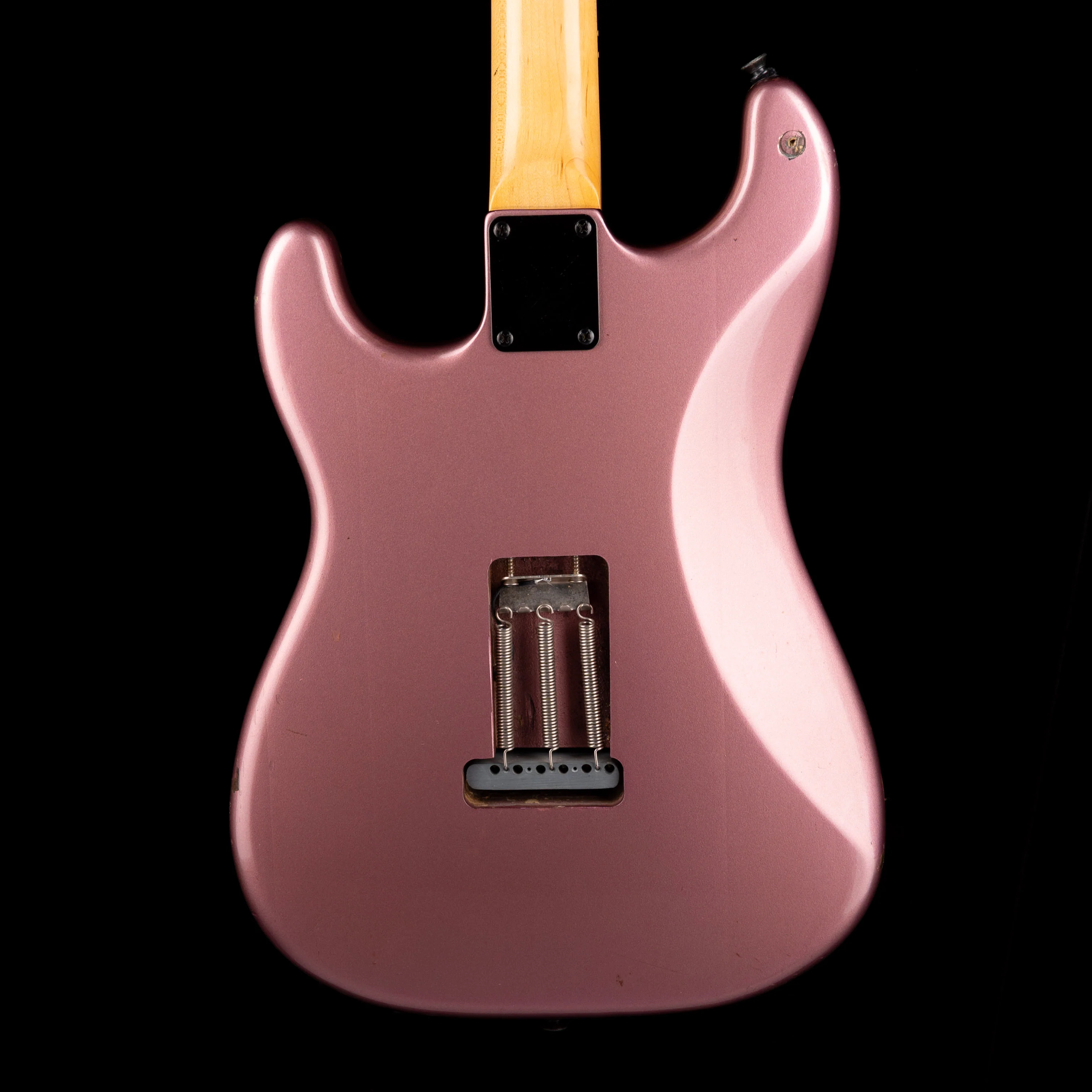 Pre Owned Chandler Guitars Super Strat HS Burgundy Mist With Gig Bag - Image 9