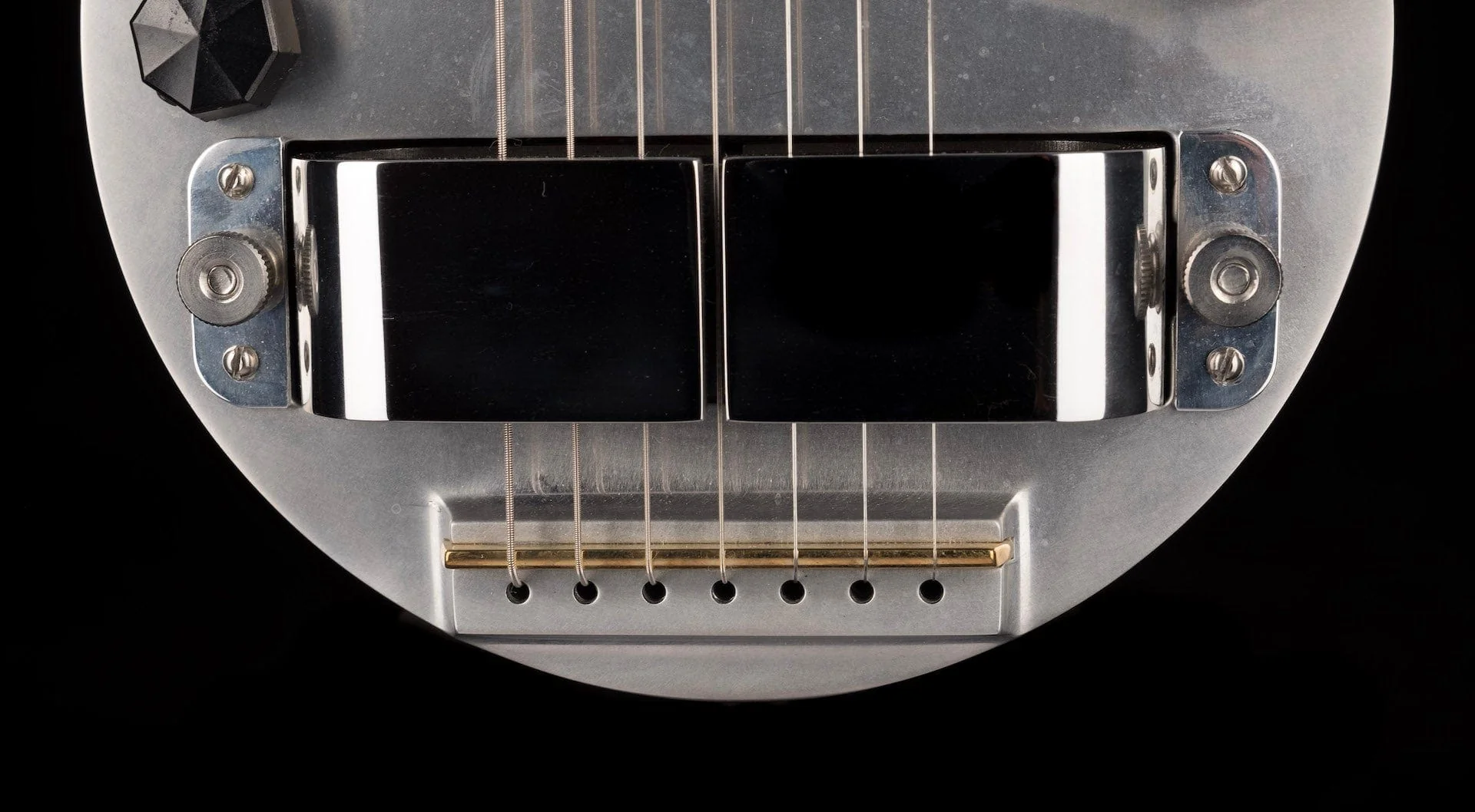 Pre Owned Clinesmith 7-string Frypan Steel Guitar With Gig Bag - Image 4