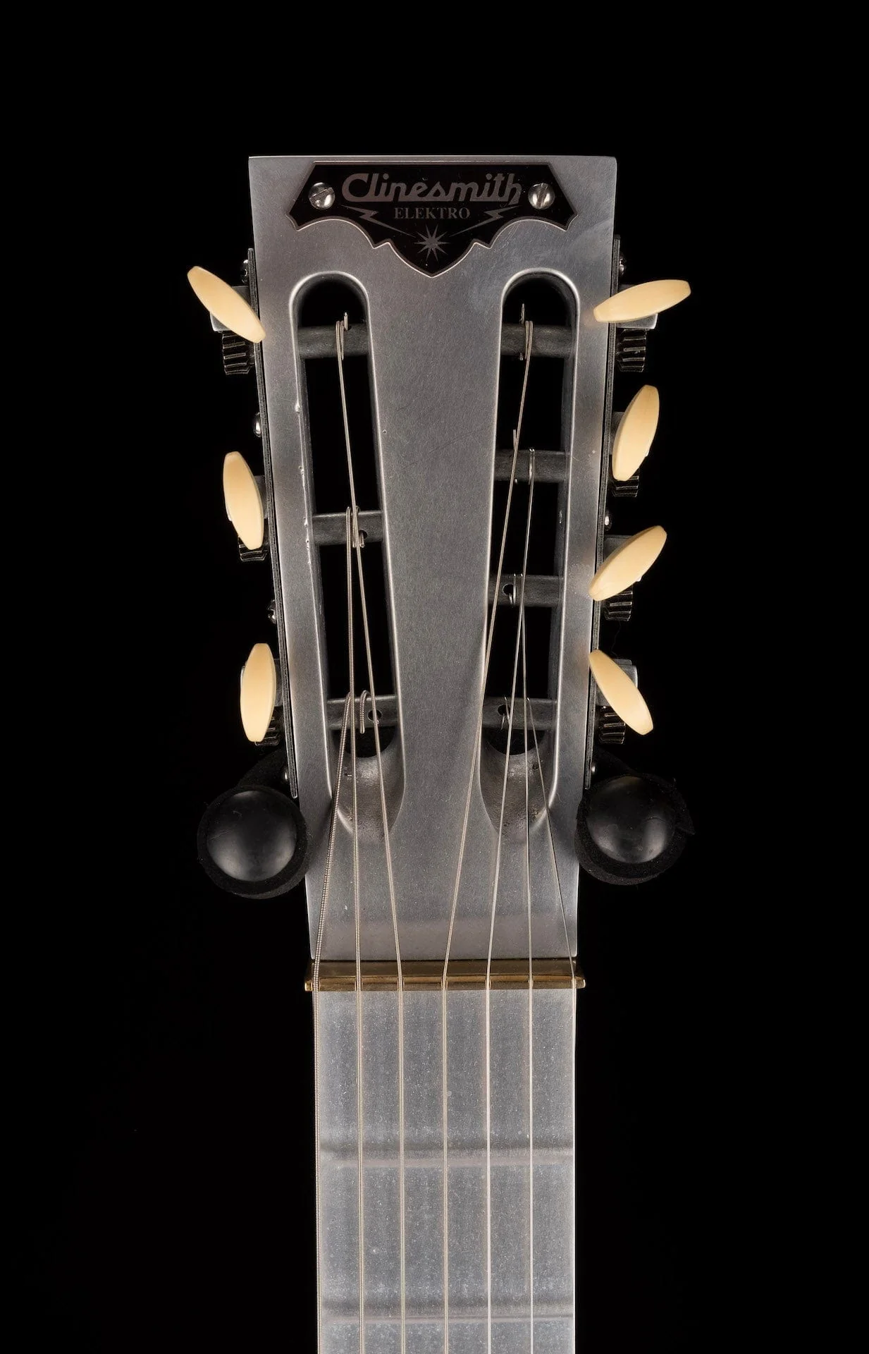Pre Owned Clinesmith 7-string Frypan Steel Guitar With Gig Bag - Image 8
