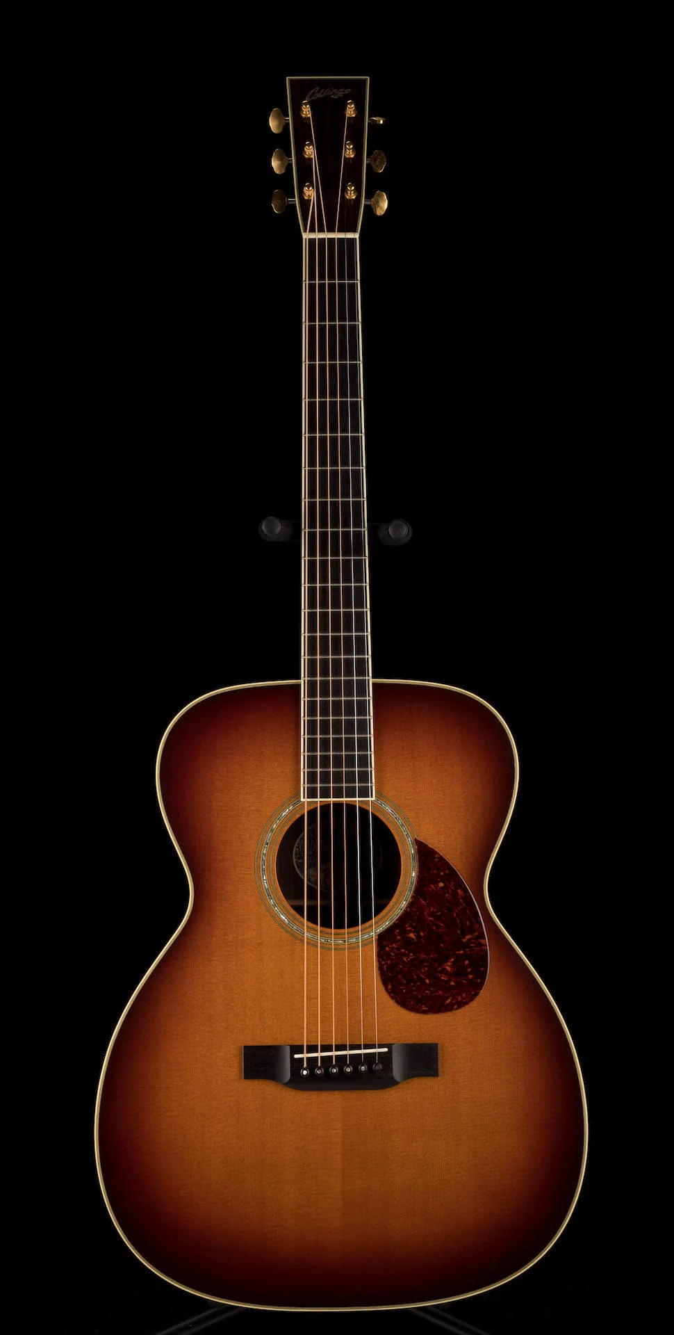 Pre Owned Collings OM3 Rosewood Back & Sides Acoustic Guitar With Case - Image 2