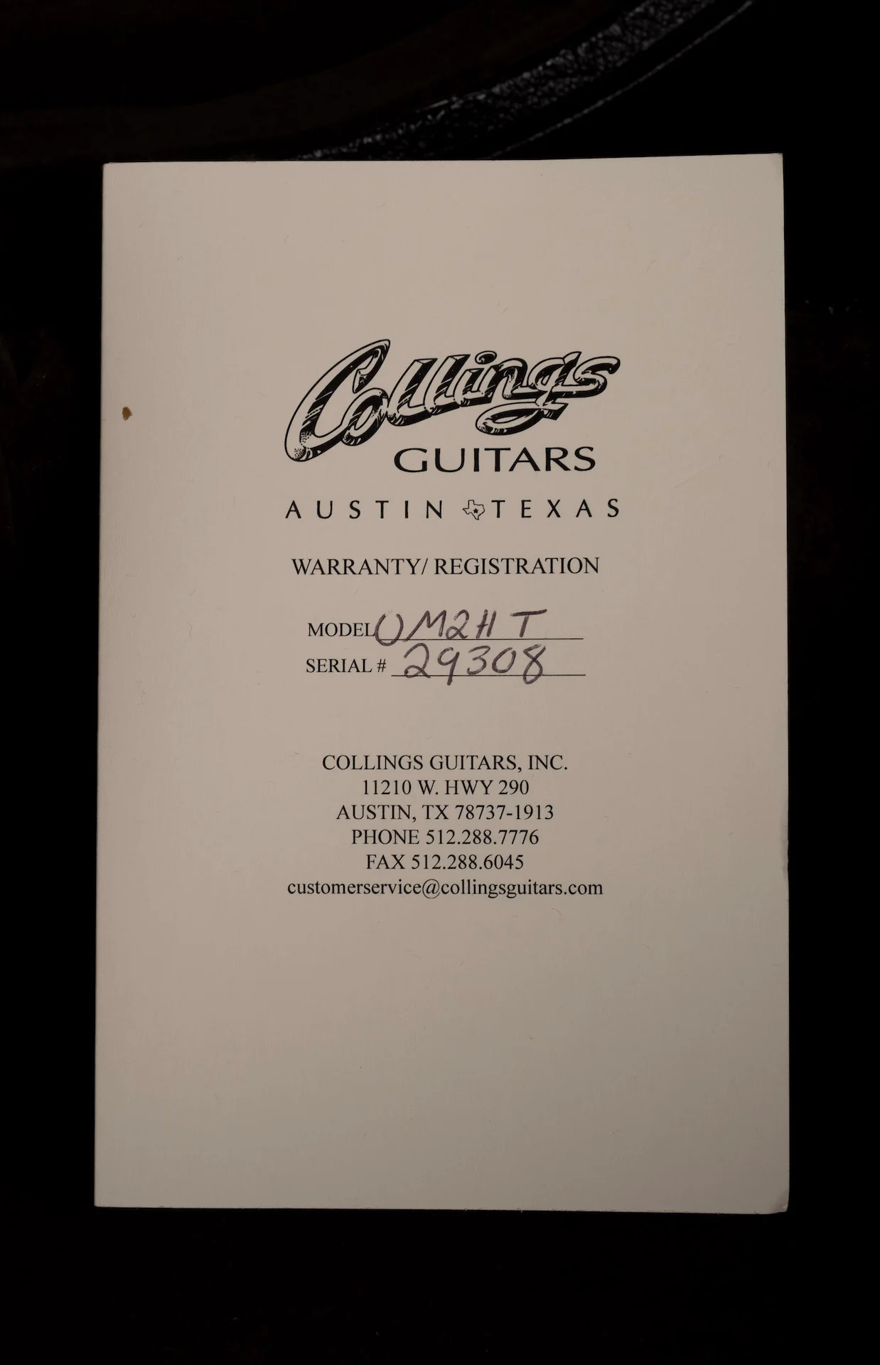 Pre Owned 2018 Collings Traditional Series OM2H T Natural With OHSC - Image 19