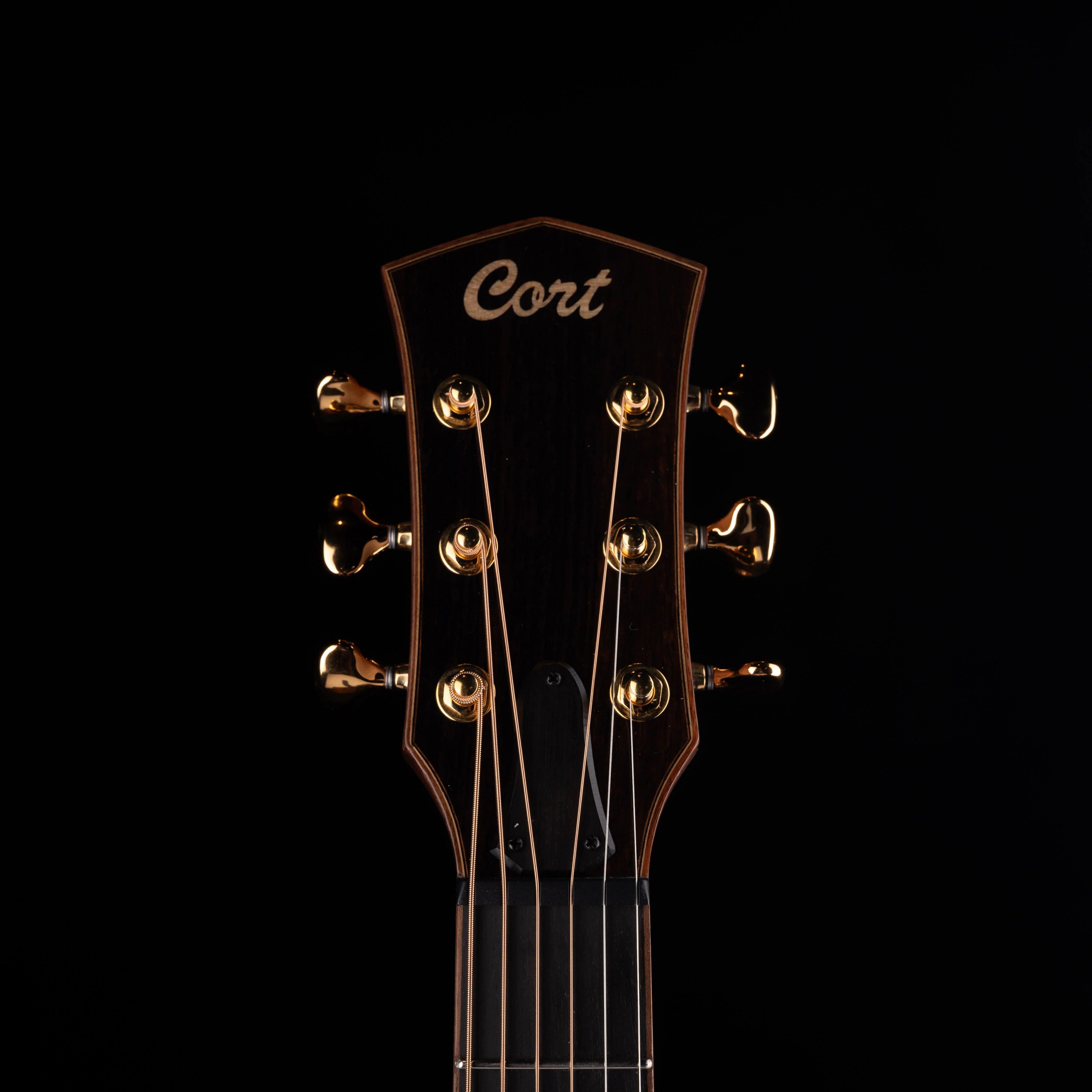 Pre-Owned Cort Modern Black Trans Black Acoustic With OHSC - Image 5
