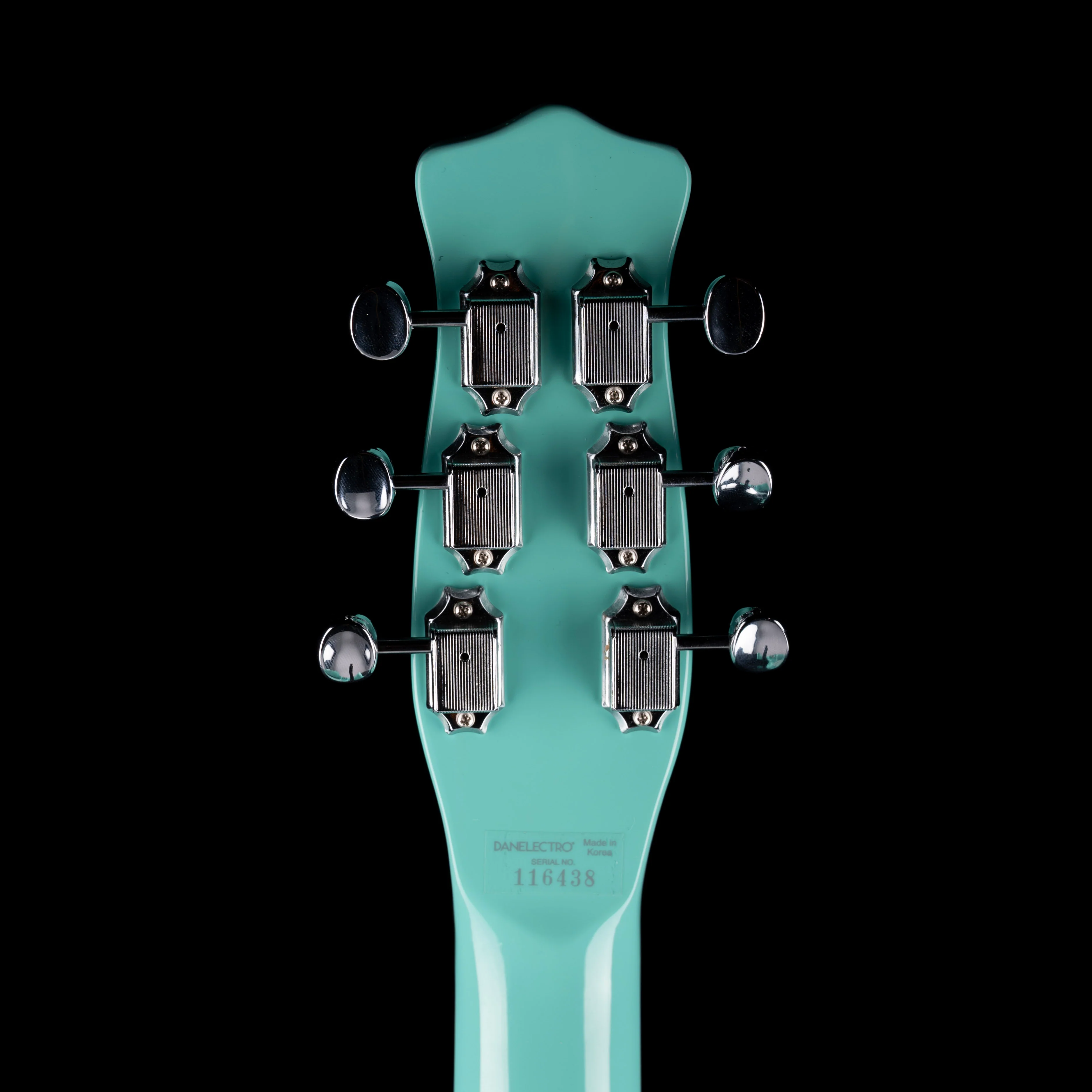Pre Owned Danelectro 59XT Seafoam Green with Trem With Gig Bag - Image 13