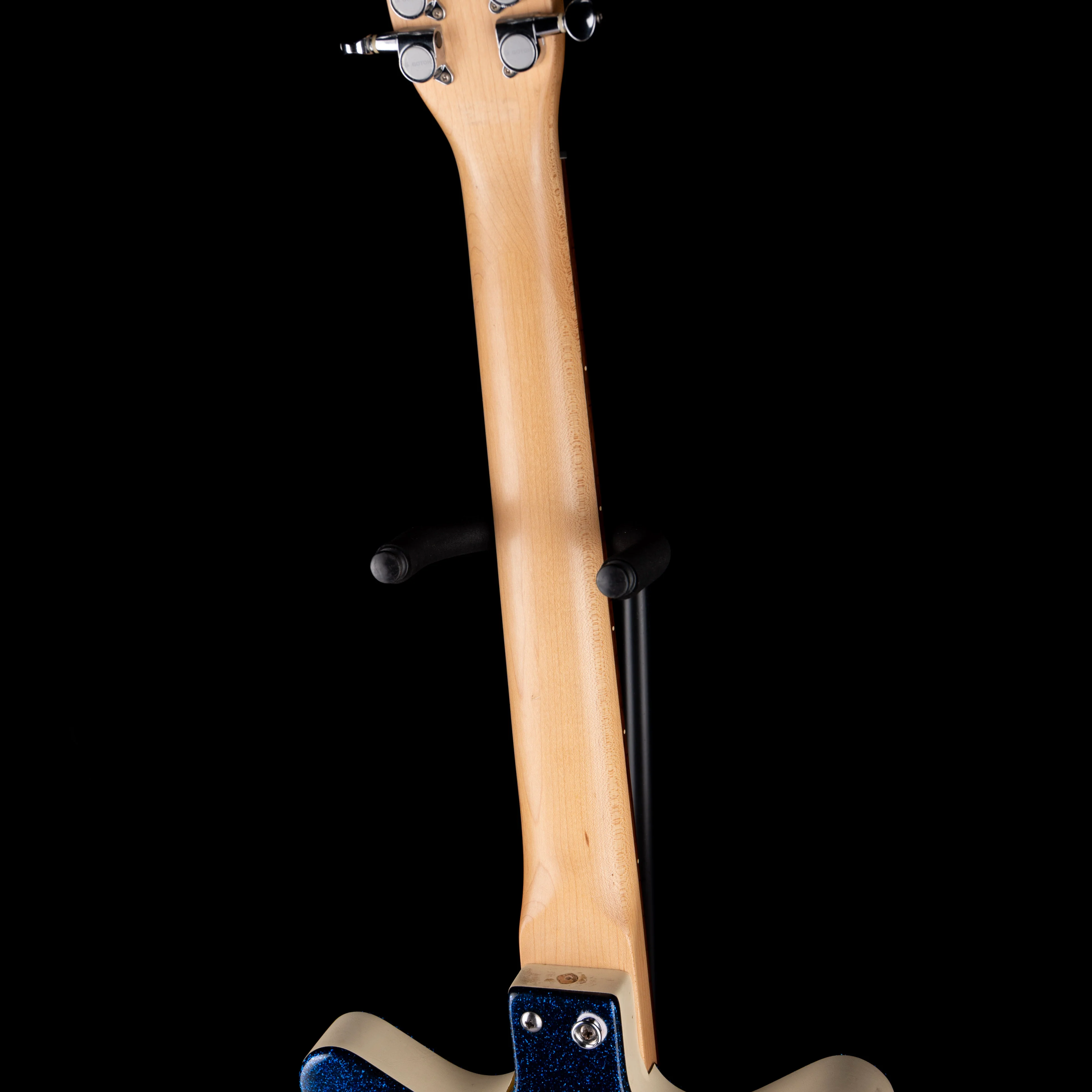 Pre Owned Danelectro DC 59M 12-String Electric Guitar Deep Blue Metalflake - Image 12