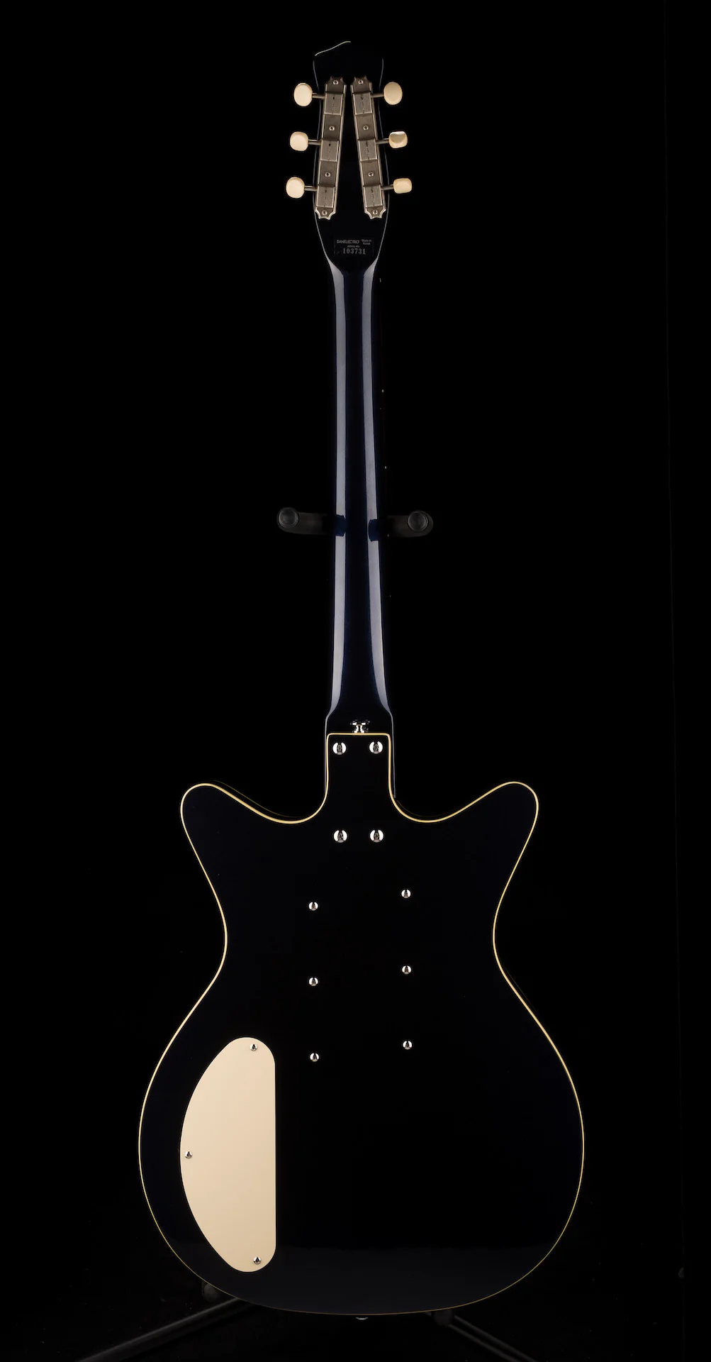 Pre Owned Danelectro Triple Divine Metallic Blue With Gig Bag - Image 13