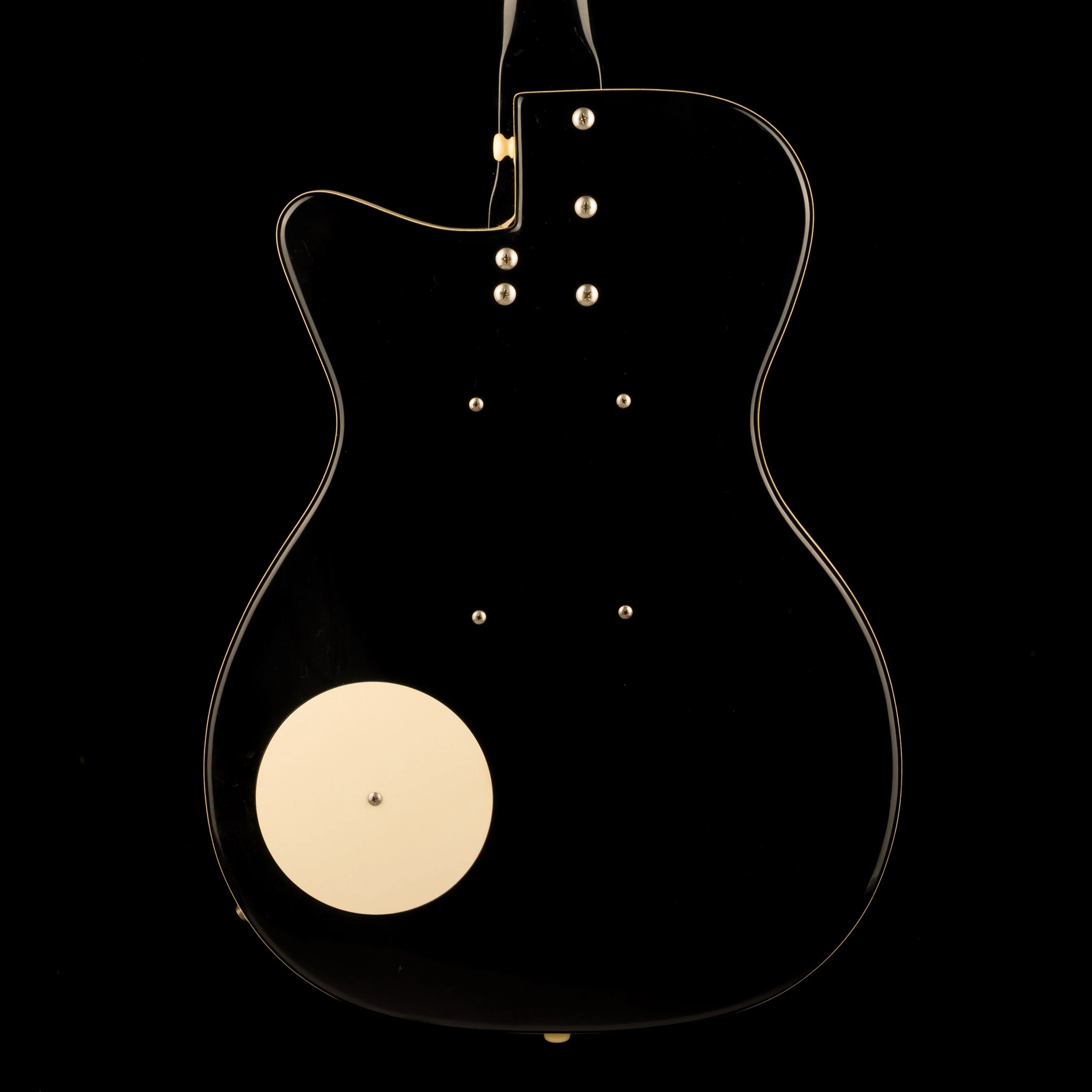 Pre Owned Danelectro U-2 ‘56 Baritone Guitar Black With Gig Bag - Image 13