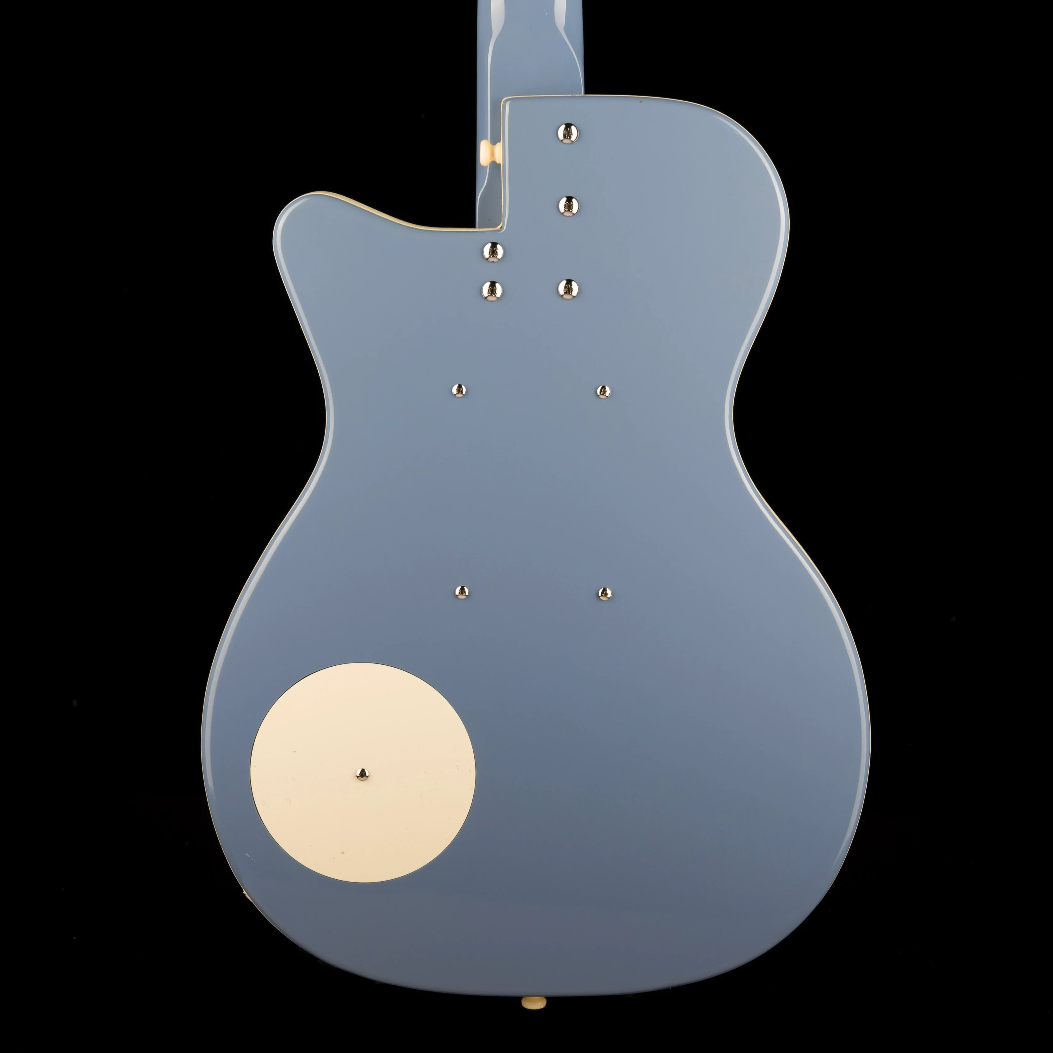 Pre Owned Danelectro U-2 ‘56 Single Cut Electric Guitar Blue With Gig Bag - Image 13