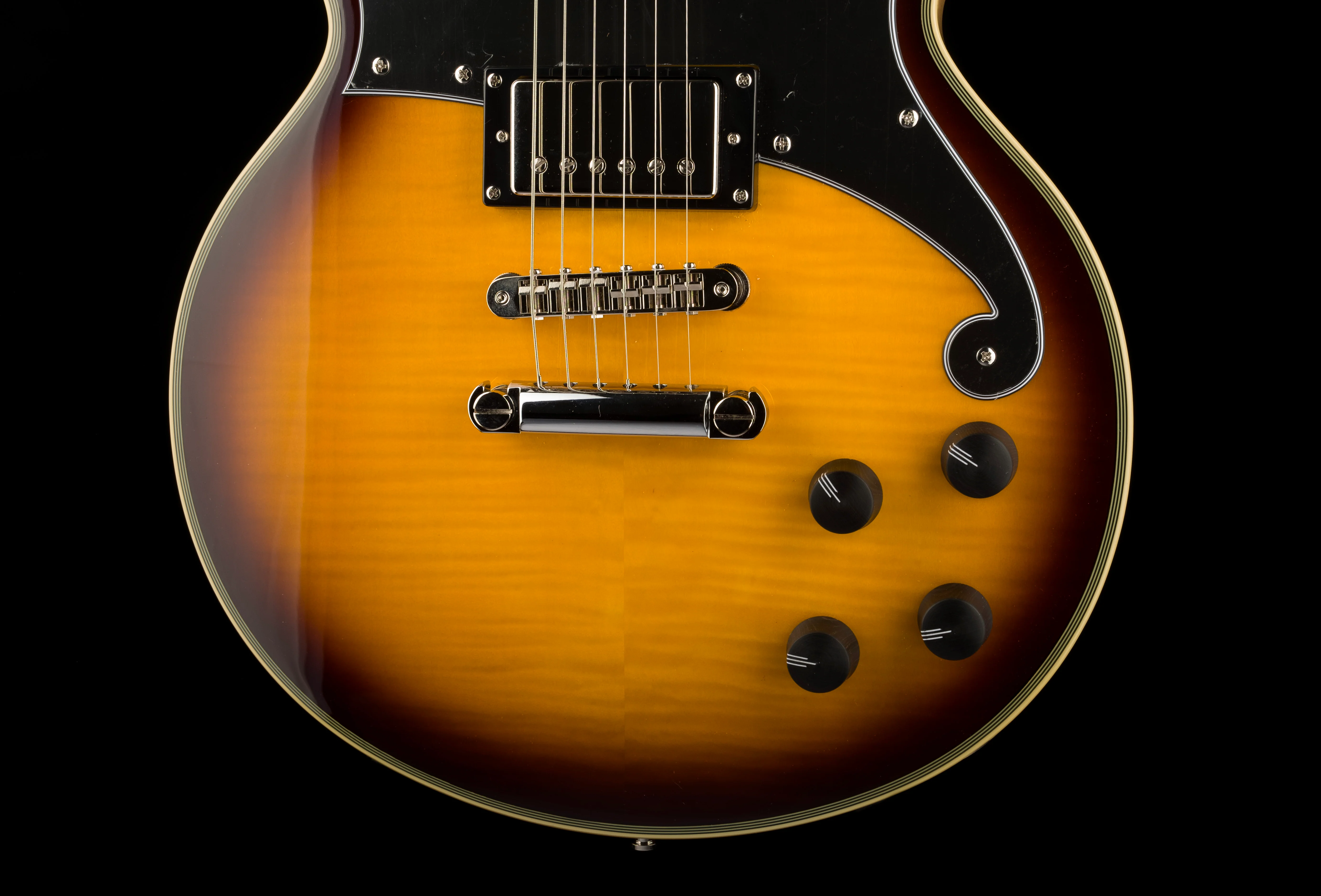 Pre Owned D'Angelico Deluxe Brighton Sunburst With OHSC - Image 5