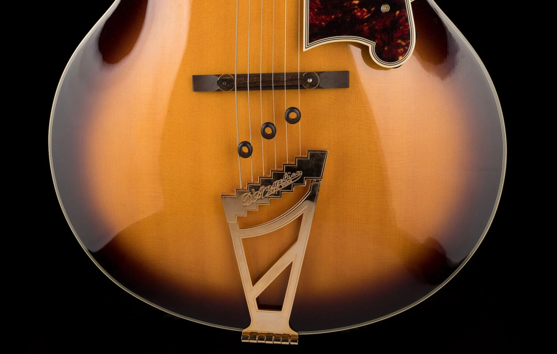 Pre Owned D'Angelico EX-63 With DeArmond Rhythm Chief Pickup With Case - Image 5