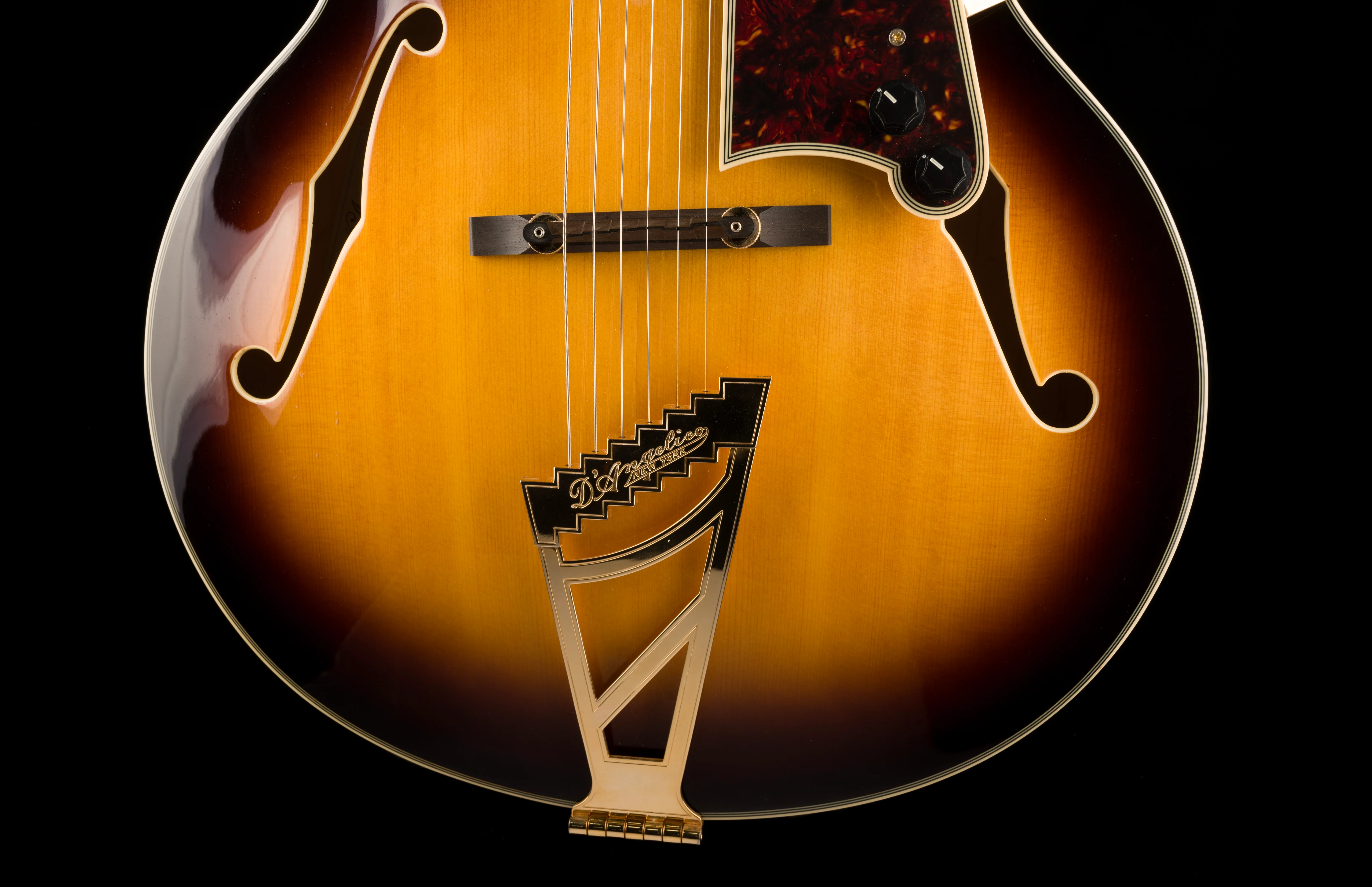 Pre Owned D'Angelico EXL-1 Sunburst Hollowbody With OHSC - Image 5