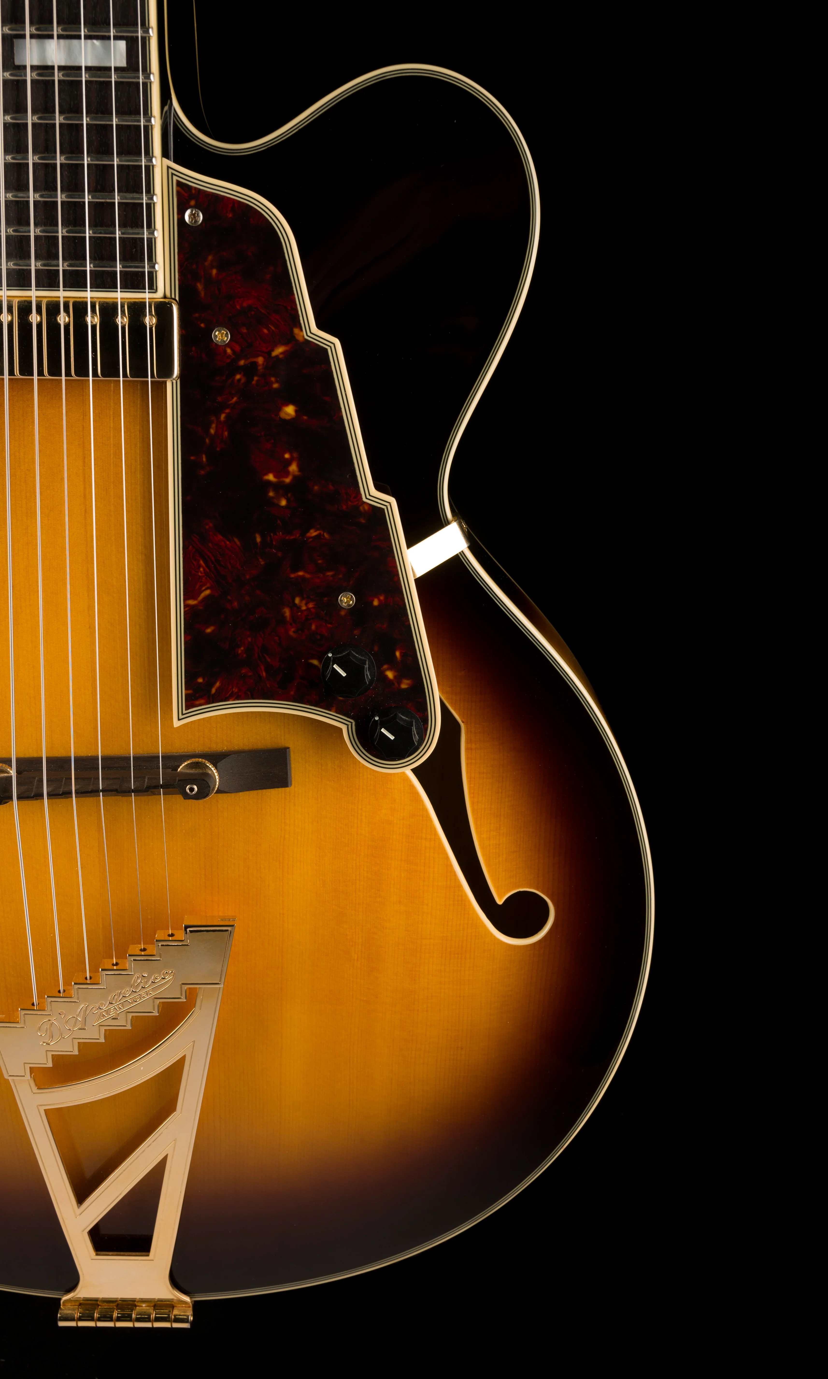 Pre Owned D'Angelico EXL-1 Sunburst Hollowbody With OHSC - Image 8