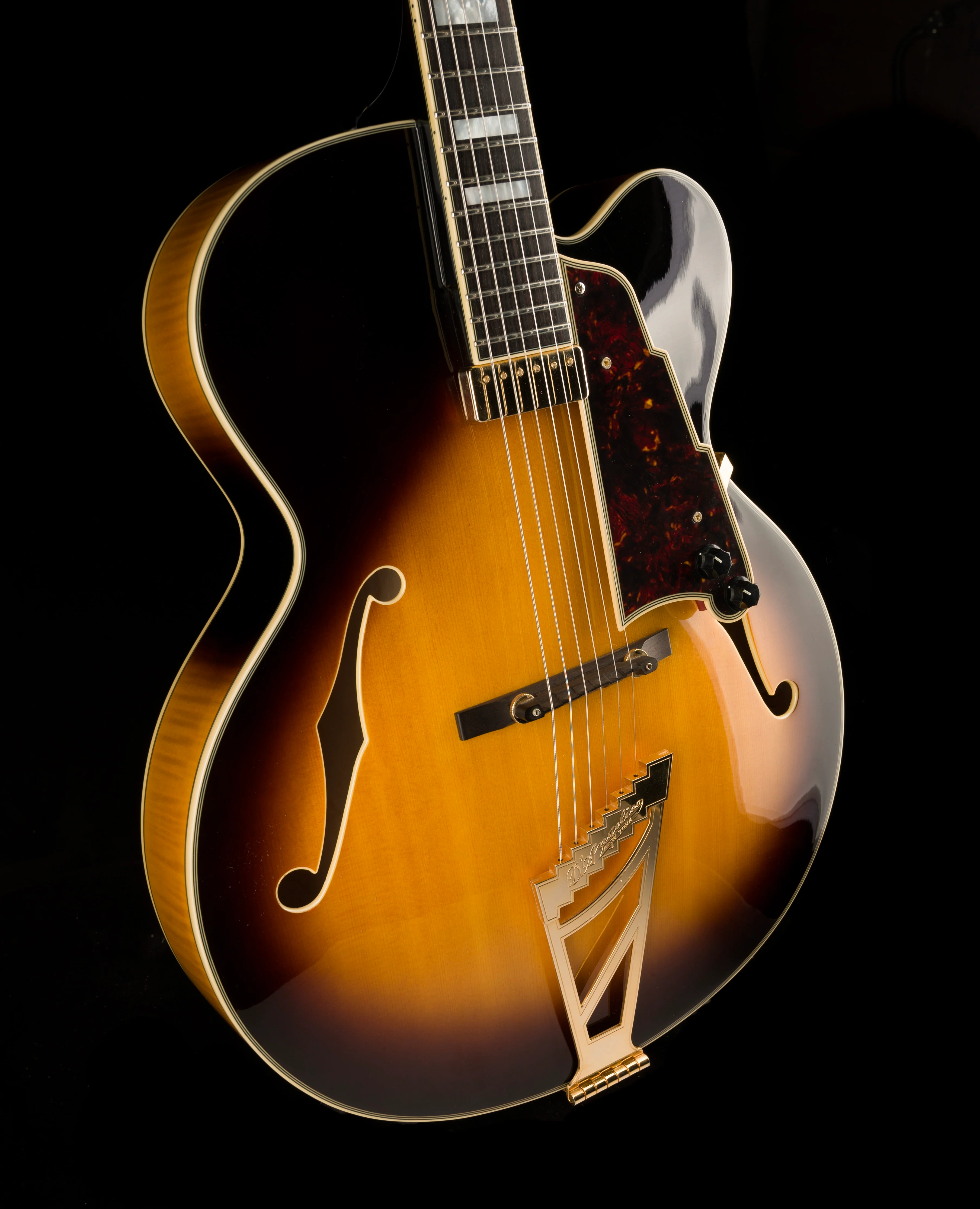 Pre Owned D'Angelico EXL-1 Sunburst Hollowbody With OHSC - Image 9