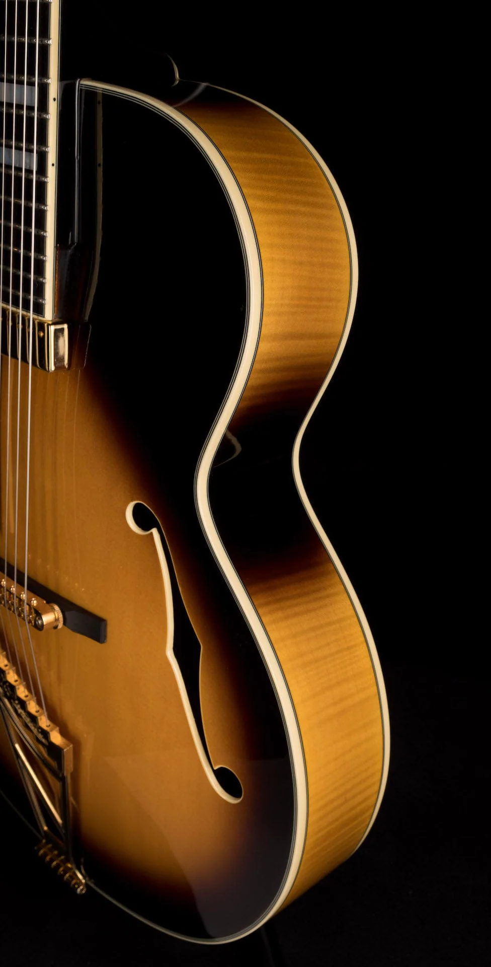 Pre Owned D'Angelico EXL-1 Sunburst Left-Handed Hollowbody With Case - Image 11