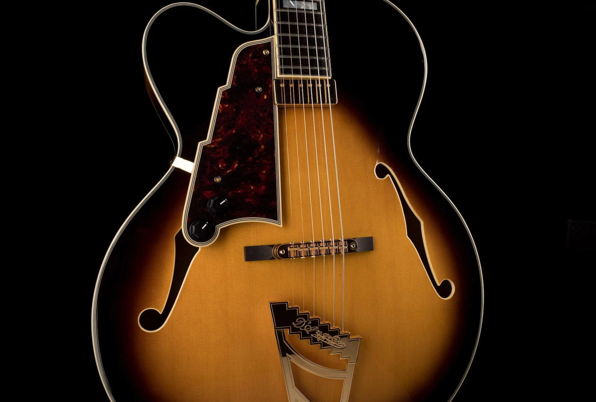 Pre Owned D'Angelico EXL-1 Sunburst Left-Handed Hollowbody With Case - Image 6