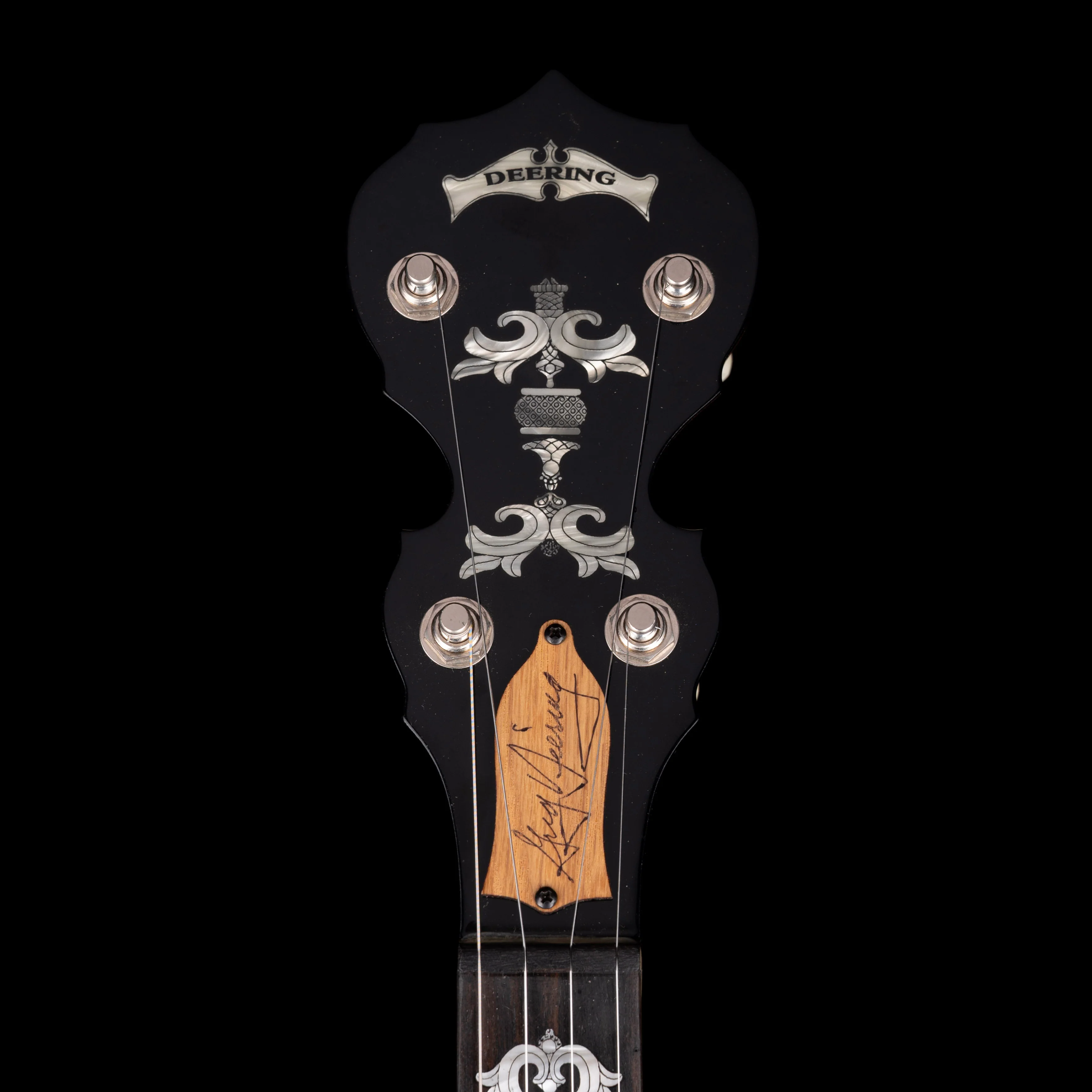 Pre Owned Deering Eagle II 5-String Banjo Limited Edition 9 of 40 Natural Banjo With OHSC - Image 10