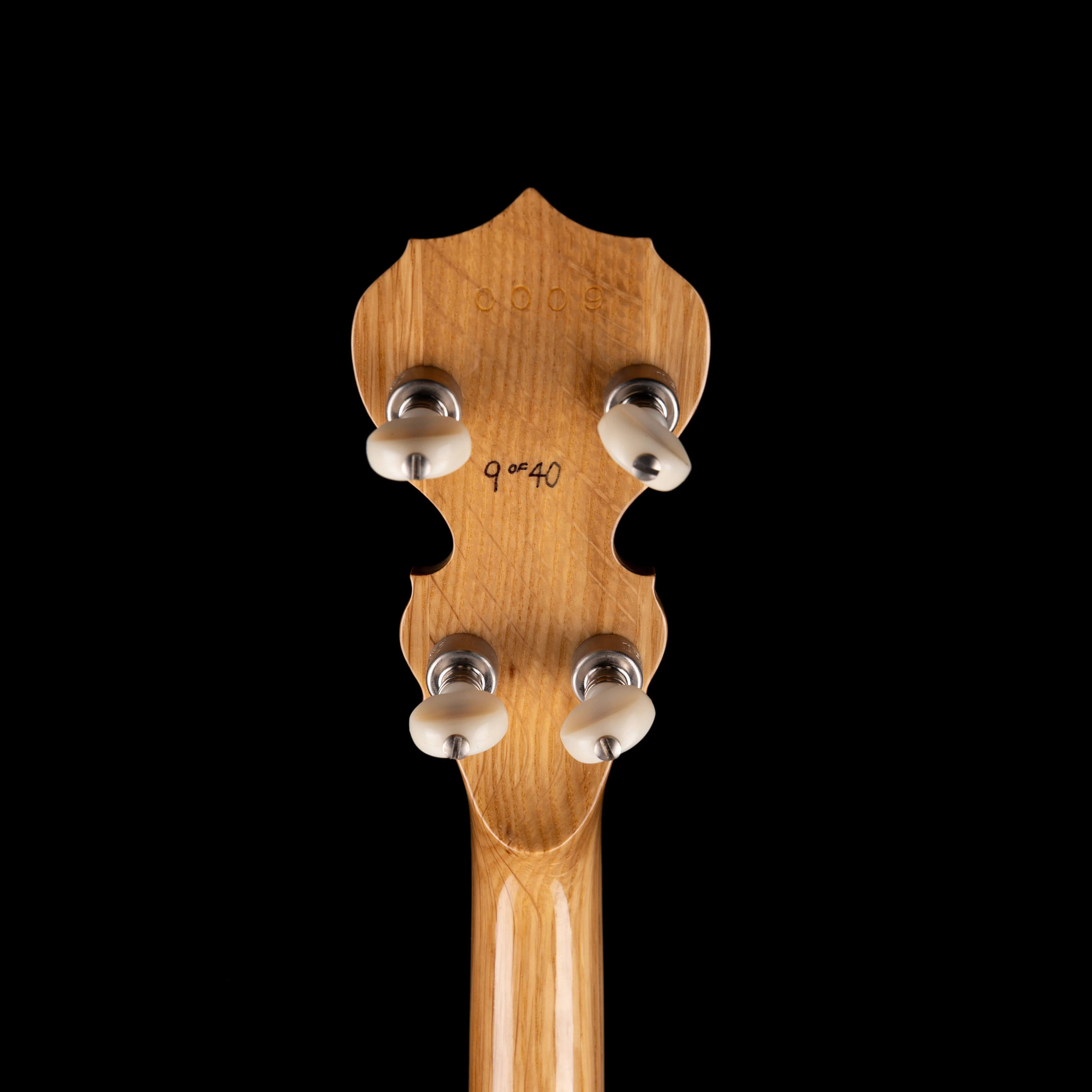 Pre Owned Deering Eagle II 5-String Banjo Limited Edition 9 of 40 Natural Banjo With OHSC - Image 11