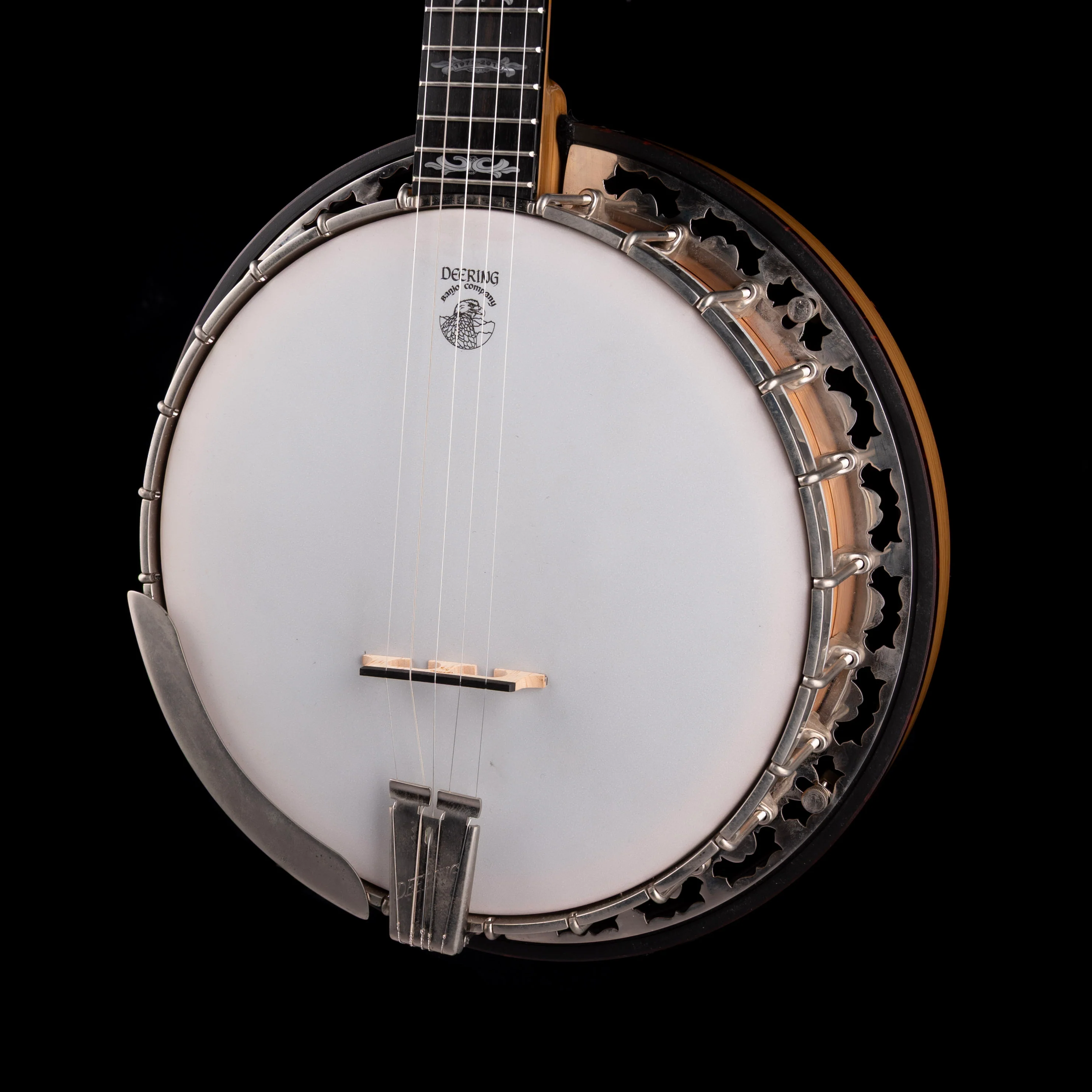 Pre Owned Deering Eagle II 5-String Banjo Limited Edition 9 of 40 Natural Banjo With OHSC - Image 4