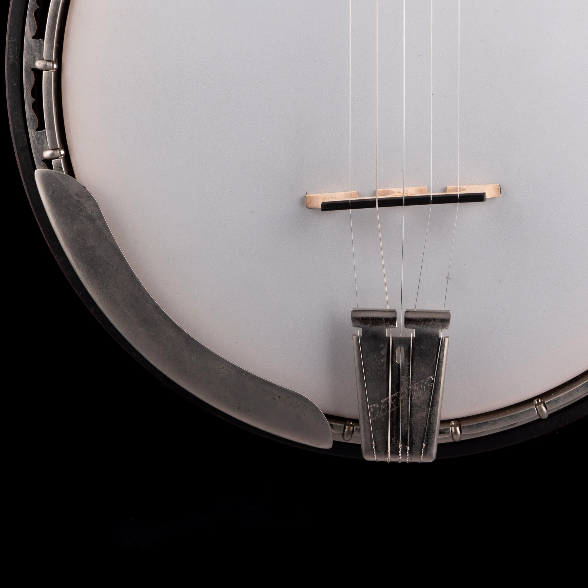 Pre Owned Deering Eagle II 5-String Banjo Limited Edition 9 of 40 Natural Banjo With OHSC - Image 5