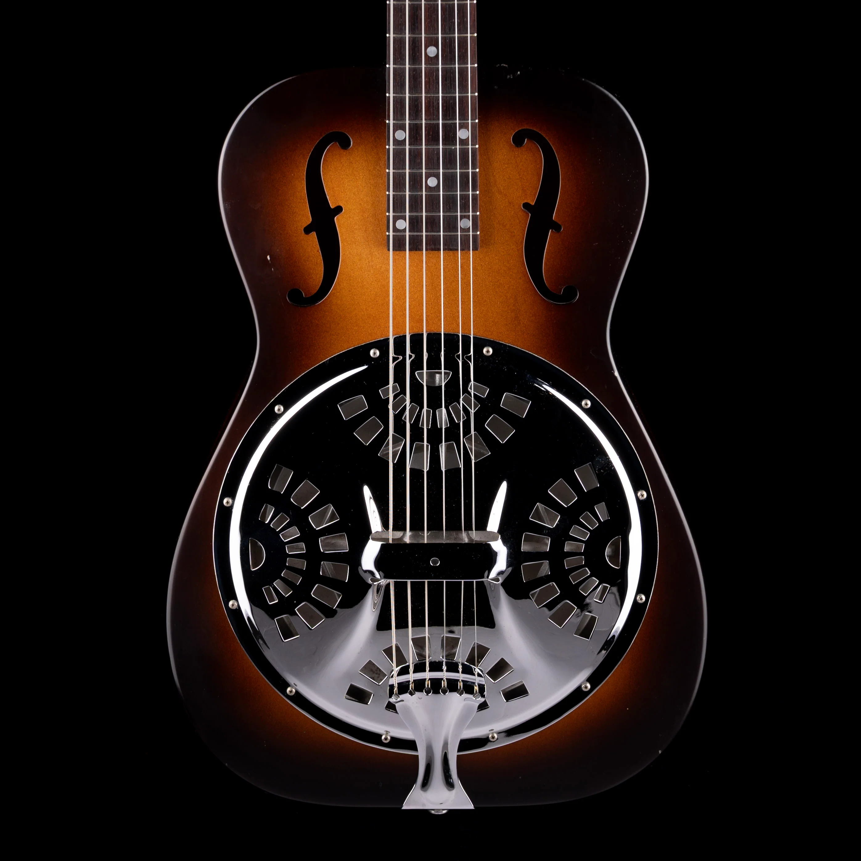 Pre Owned Dobro	F-60 Squareneck Brown Acoustic Guitar With OHSC