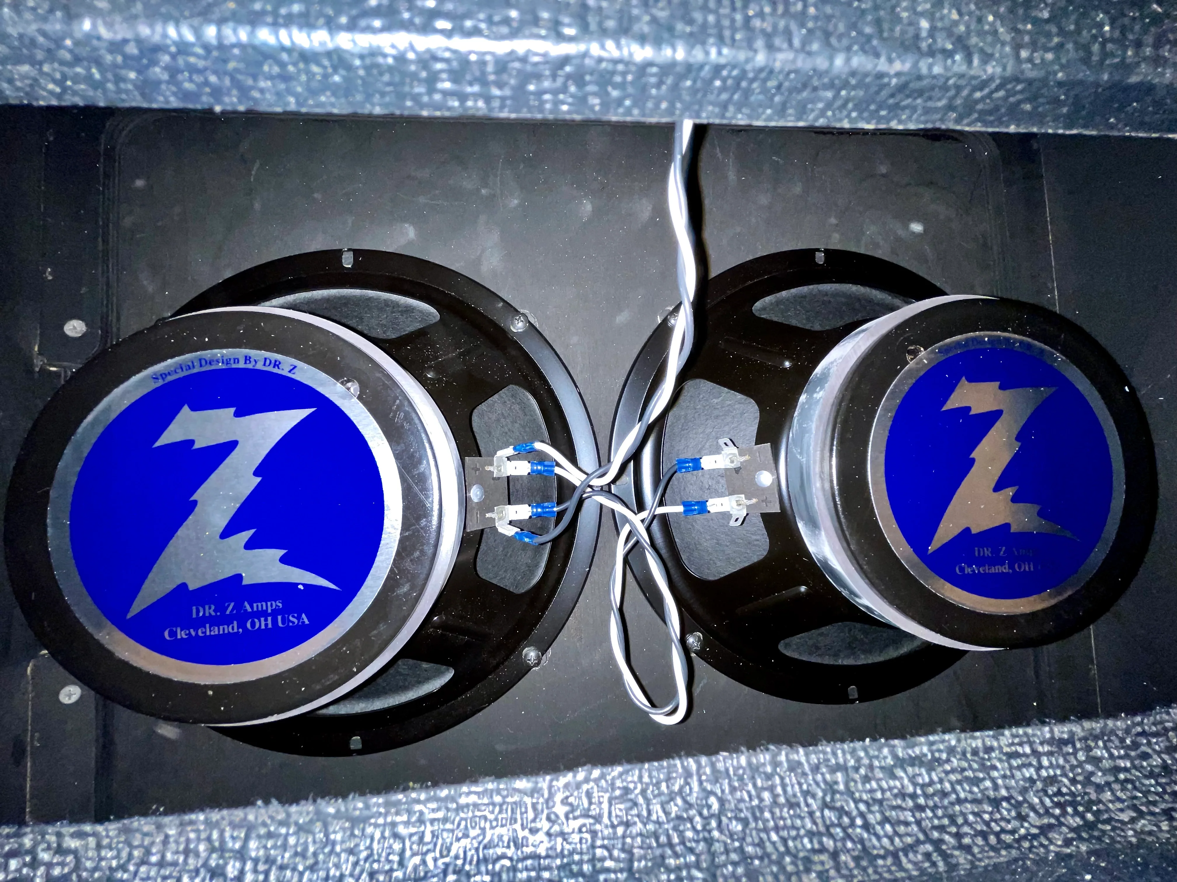 Pre Owned Dr. Z MAZ 18 NR Black Guitar Amp Head With Matching 2x10 Dr. Z Black Guitar Amp Cabinet - Image 14