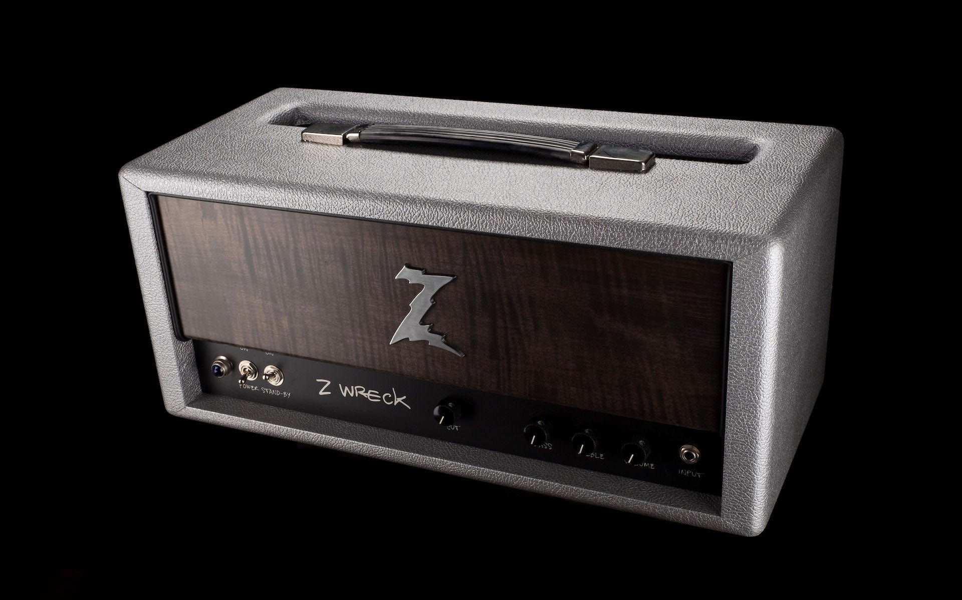 Pre-Owned Dr. Z Z Wreck Head and 2x12 Cabinet with Z Verb Quantum Silver Amp - Image 14