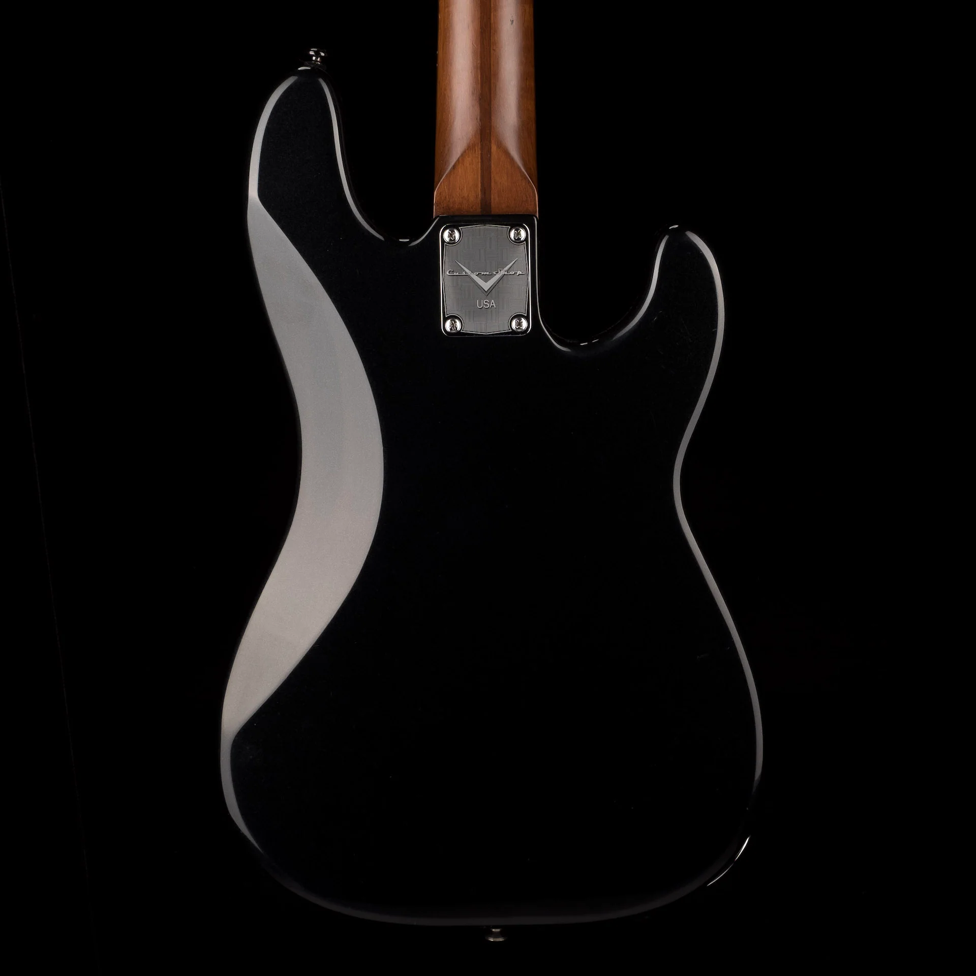 Pre Owned Duffy PJ-Bass Style All Rosewood Neck Black With Gig Bag - Image 11