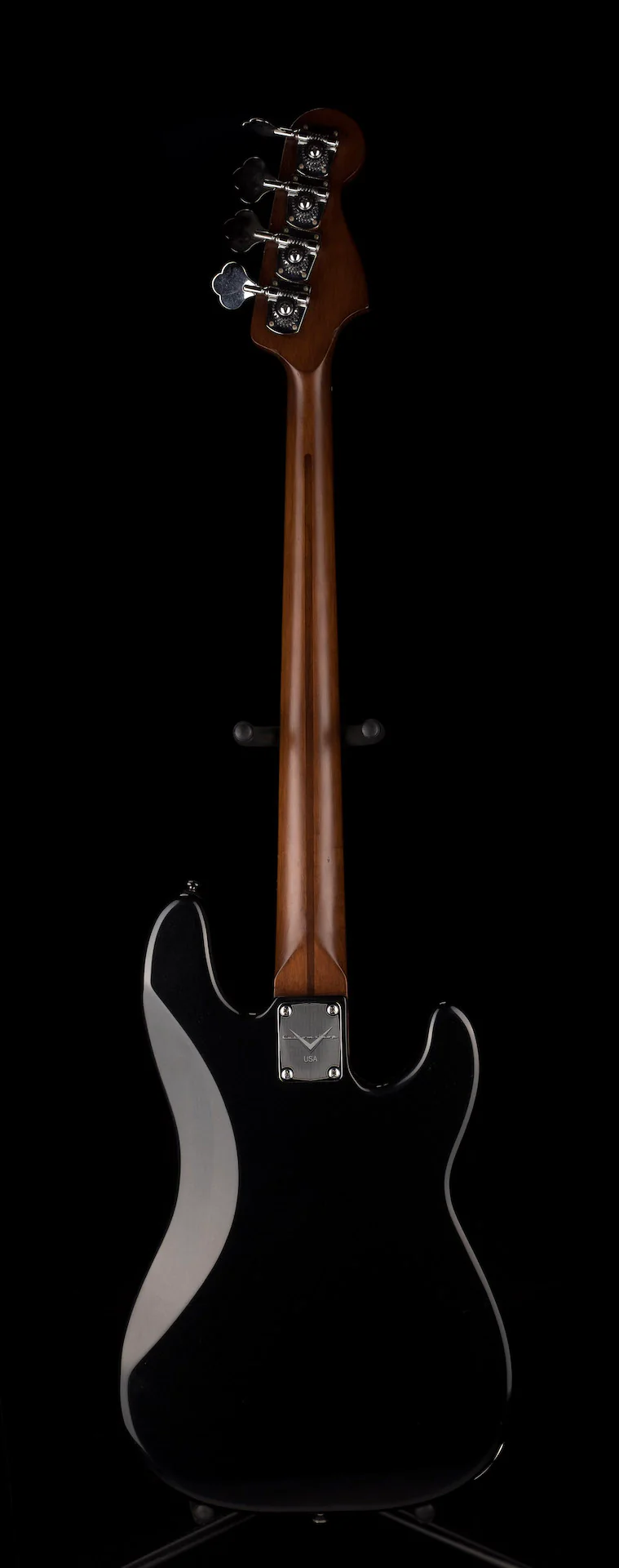 Pre Owned Duffy PJ-Bass Style All Rosewood Neck Black With Gig Bag - Image 12