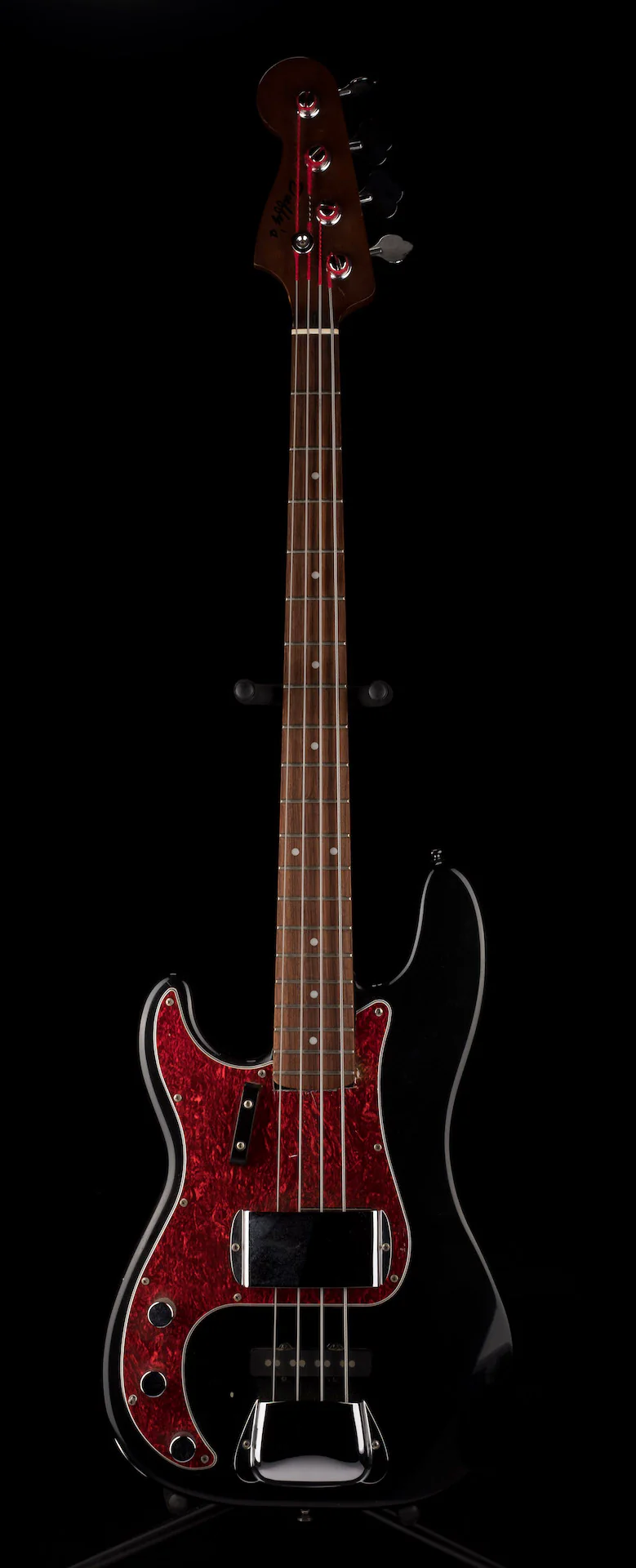 Pre Owned Duffy PJ-Bass Style All Rosewood Neck Black With Gig Bag - Image 2