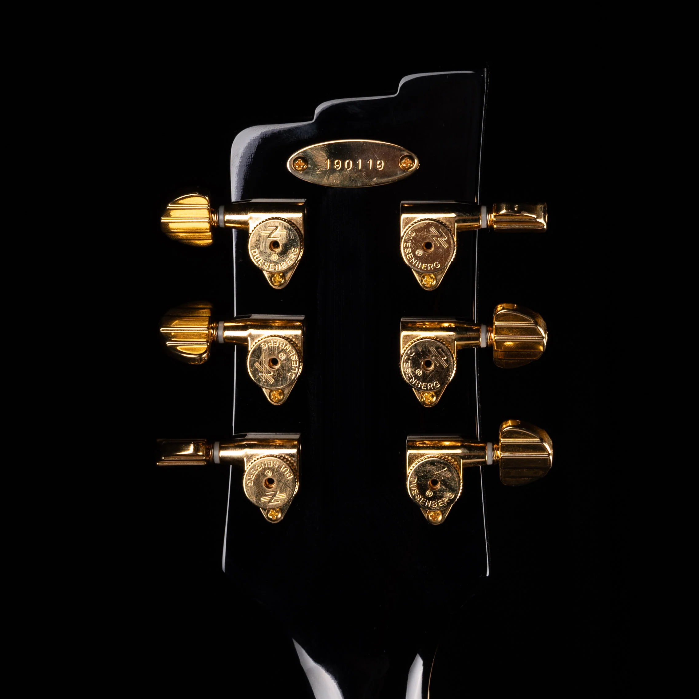 Pre Owned Dusenberg Starplayer TV Custom Semi-Hollow Body Black With OHSC - Image 4