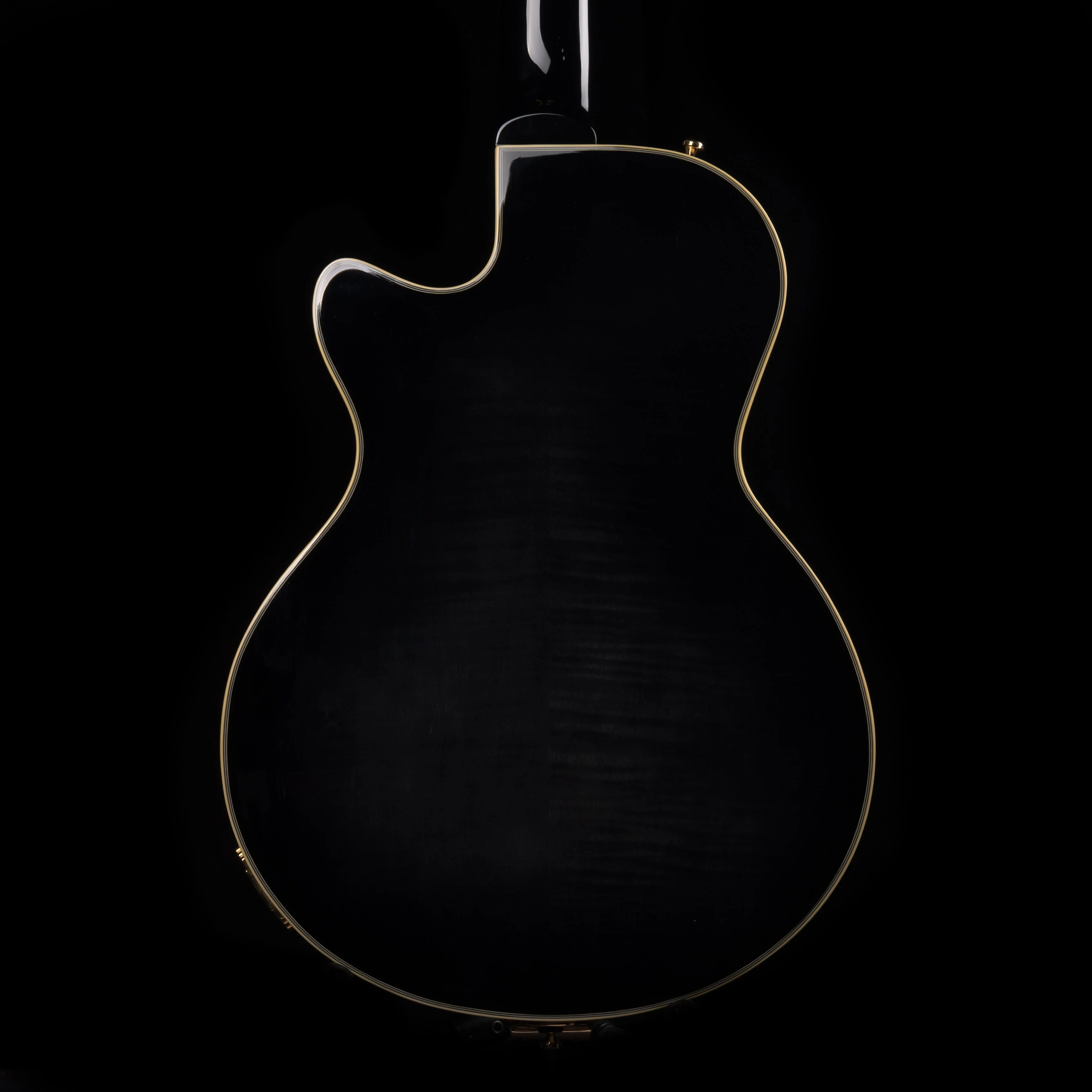 Pre Owned Dusenberg Starplayer TV Custom Semi-Hollow Body Black With OHSC - Image 5