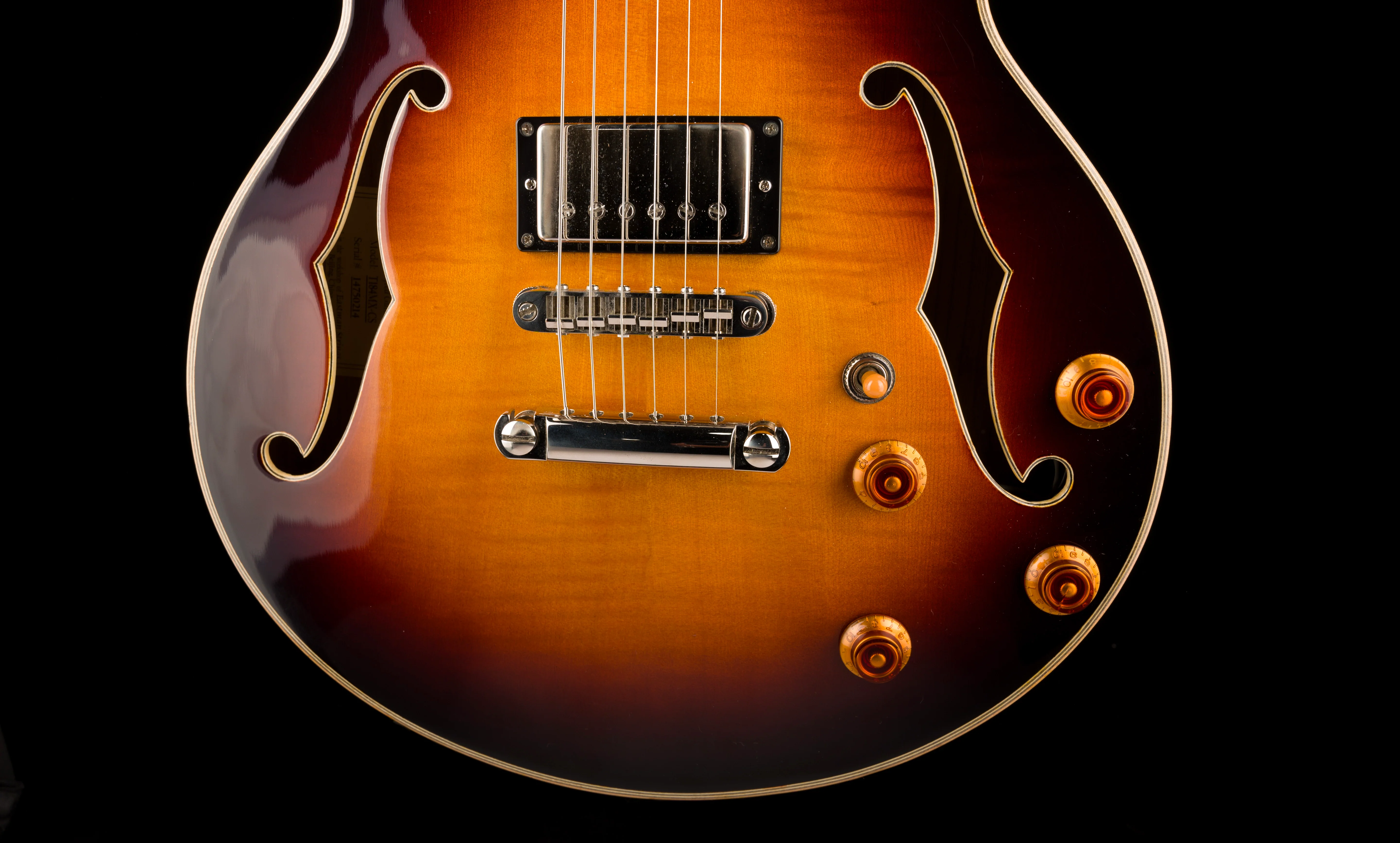 Pre Owned Eastman T184MX - Classic Sunburst With OHSC - Image 5