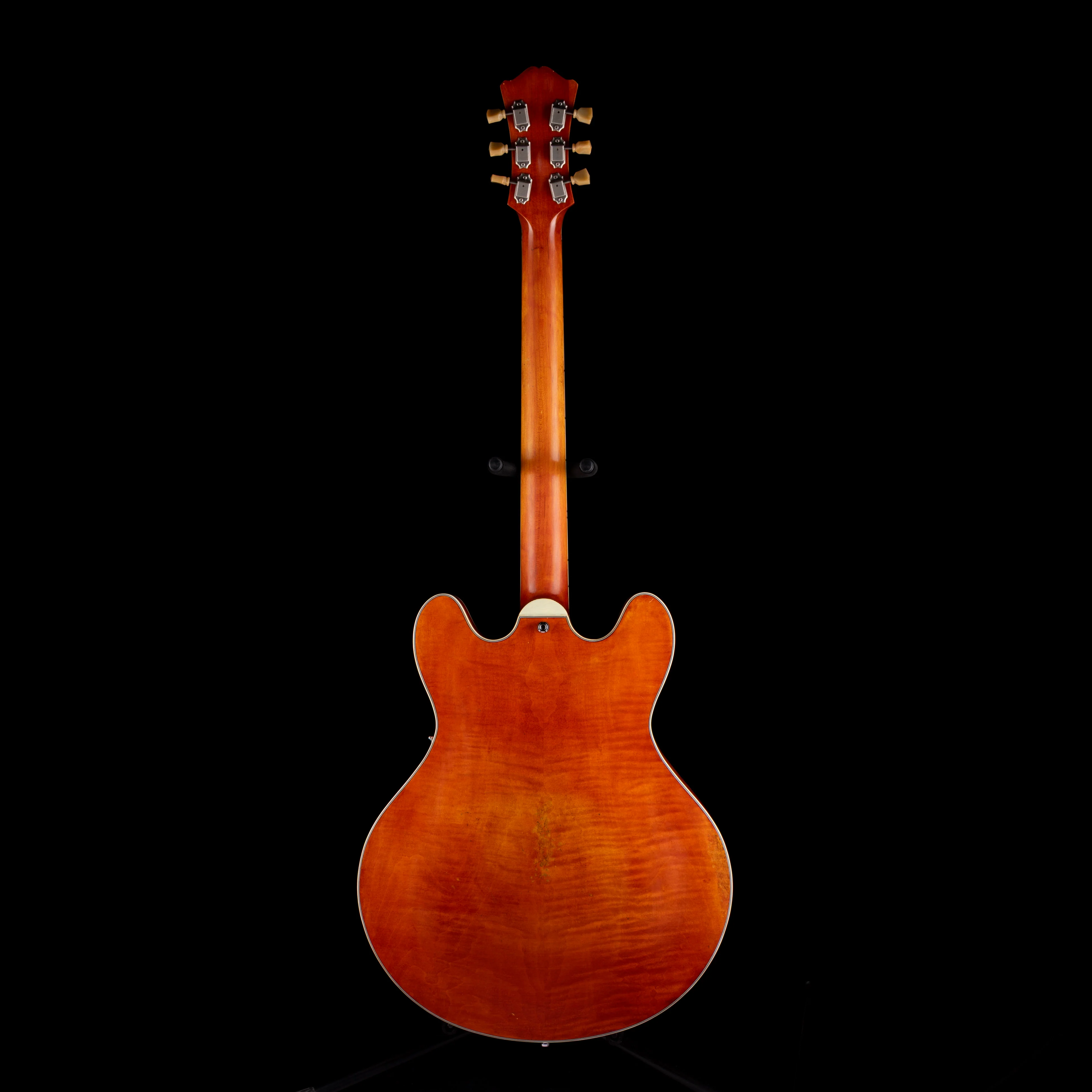 Pre Owned Eastman T59/V Antique Amber Electric Guitar With OHSC - Image 11