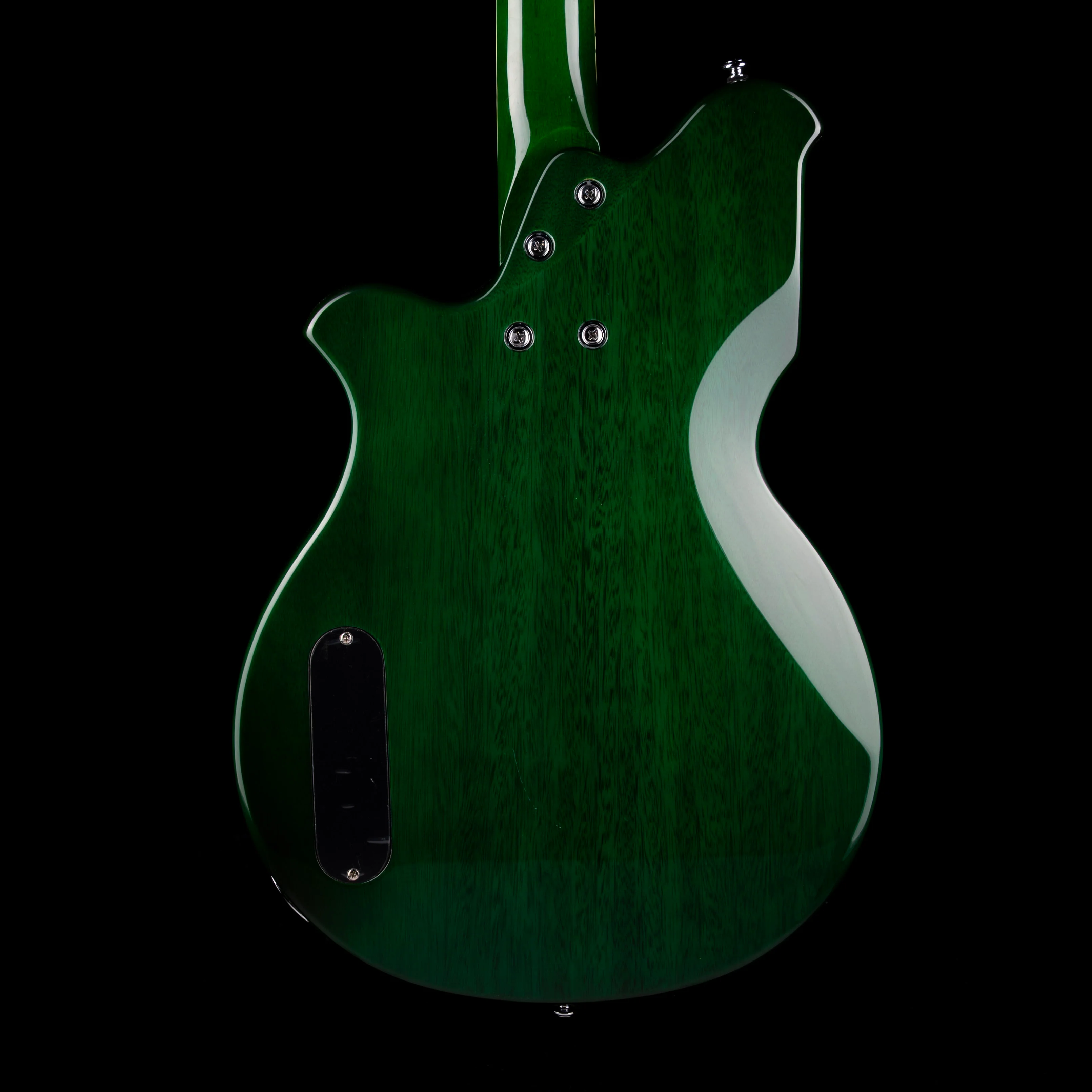 Pre Owned Eastwood Airline MAP Flame Maple Greenburst With Gig Bag - Image 10