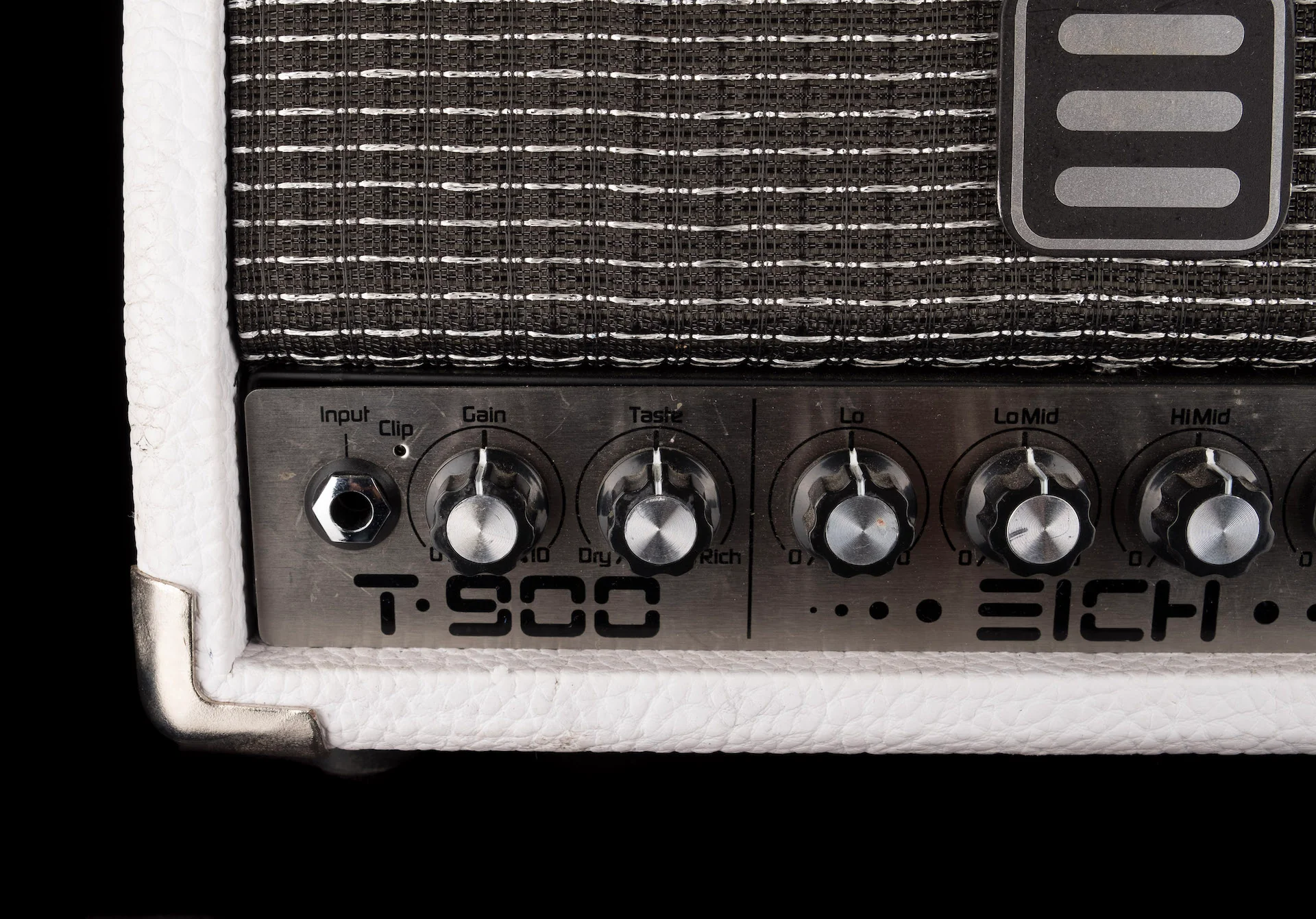 Pre Owned Eich T900 Classic Bass Amp Head 212S Cabinet White Bass Amp - Image 6