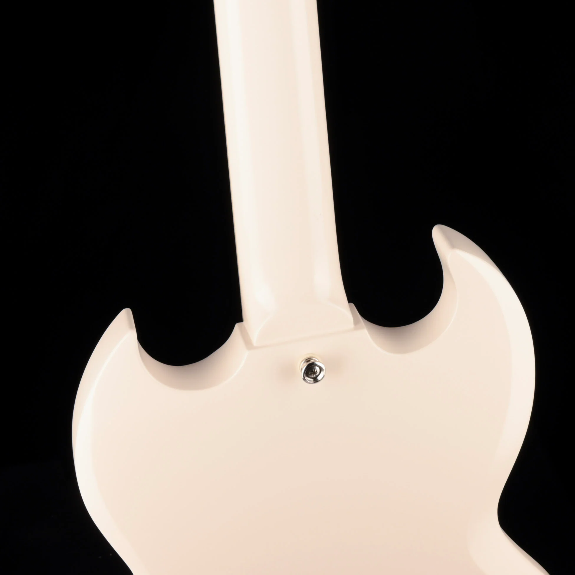 Pre Owned Epiphone 1961 Les Paul SG Standard Aged Classic White With OHSC - Image 12