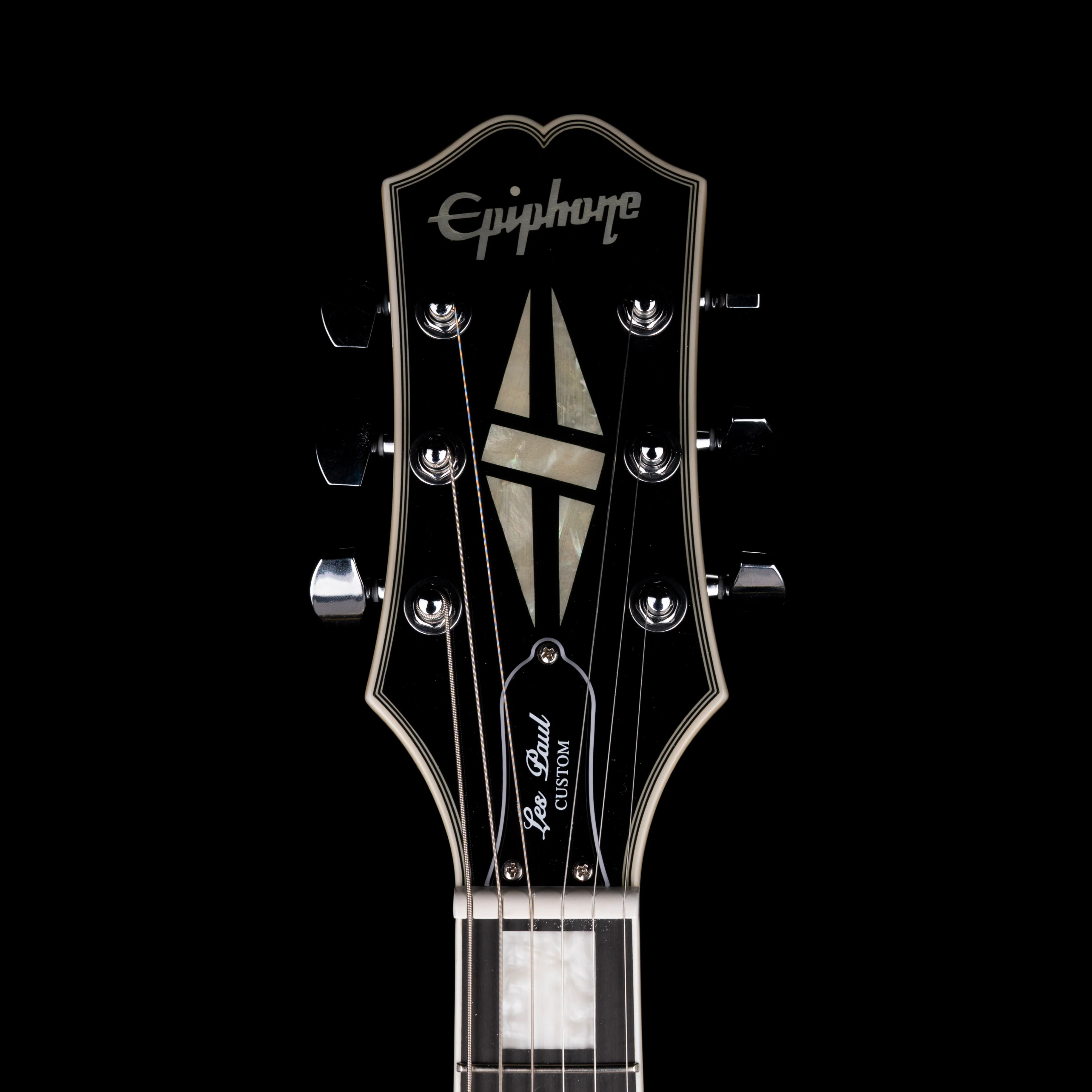 Pre Owned Epiphone Adam Jones Les Paul Custom Art Collection: Mark Ryden's "Queen Bee" Electric Guitar Antique Silverburst With OHSC - Image 8