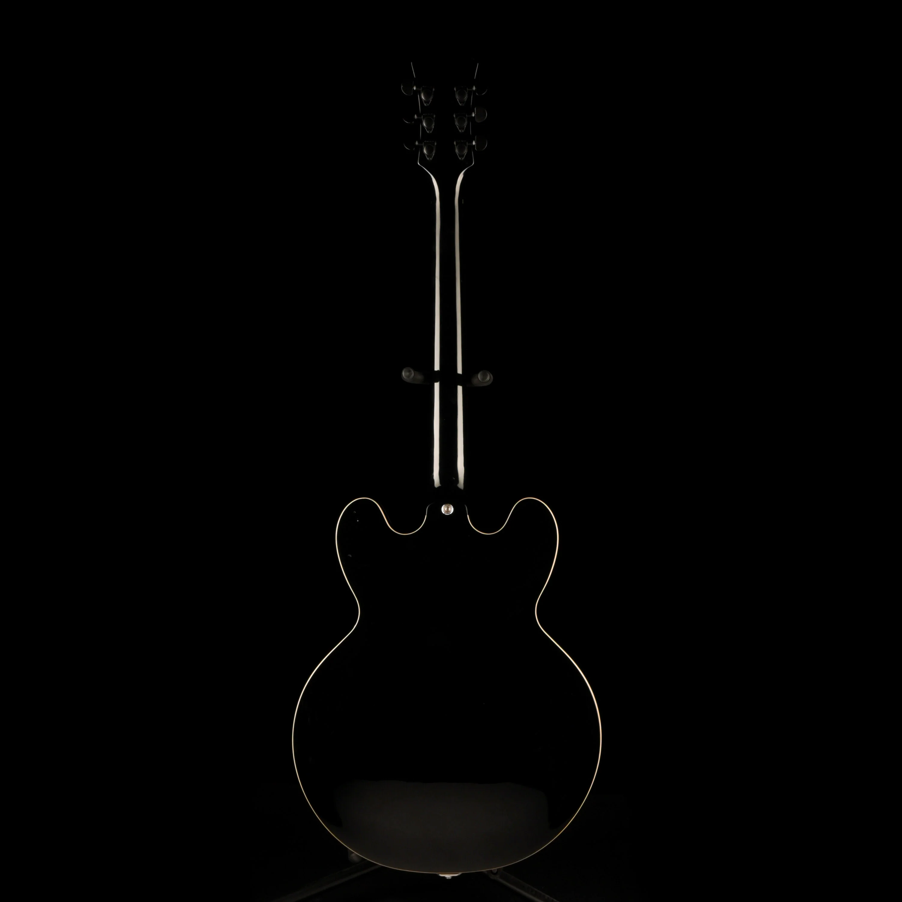 Pre Owned Epiphone Dot Ebony With Bigsby With Case - Image 11