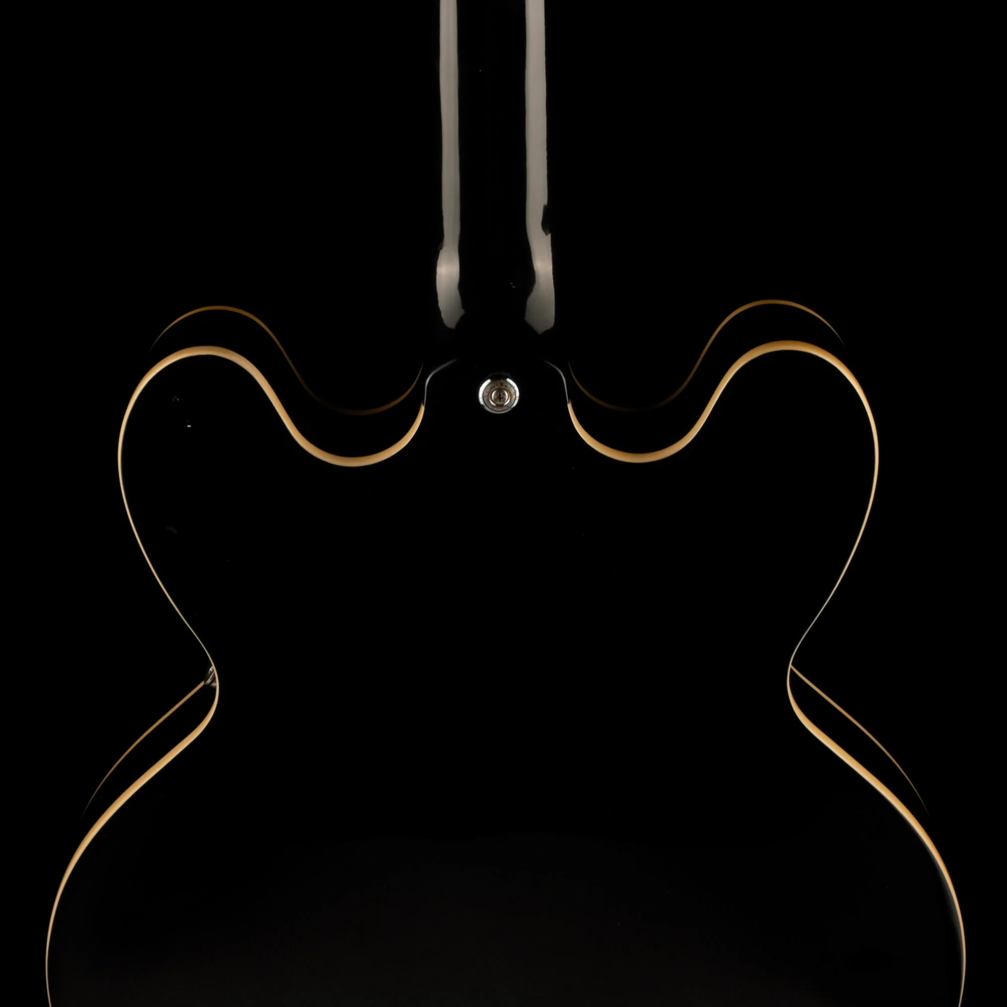 Pre Owned Epiphone Dot Ebony With Bigsby With Case - Image 12