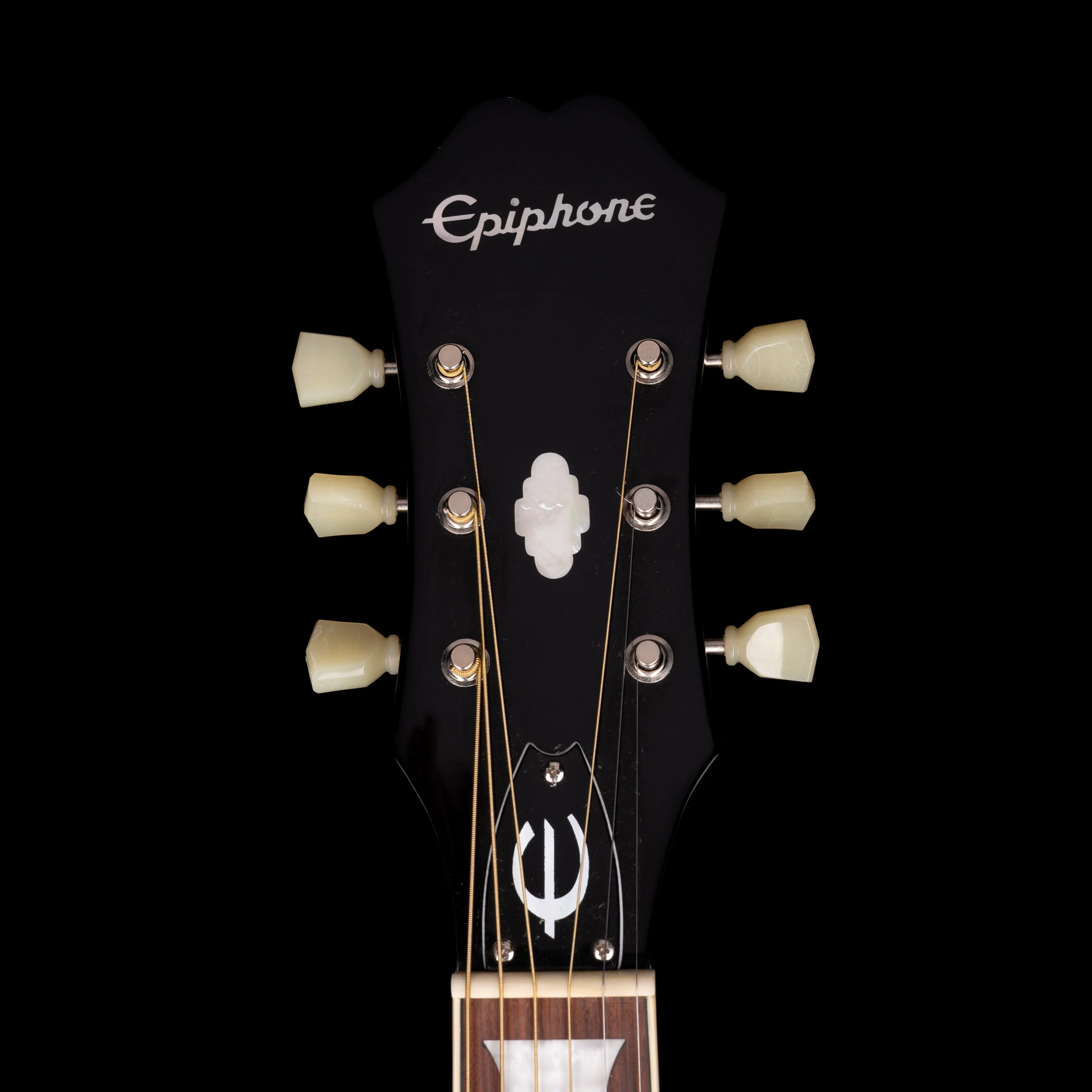 Pre Owned Epiphone EJ-160E Acoustic Electric Guitar With Gig Bag - Image 13