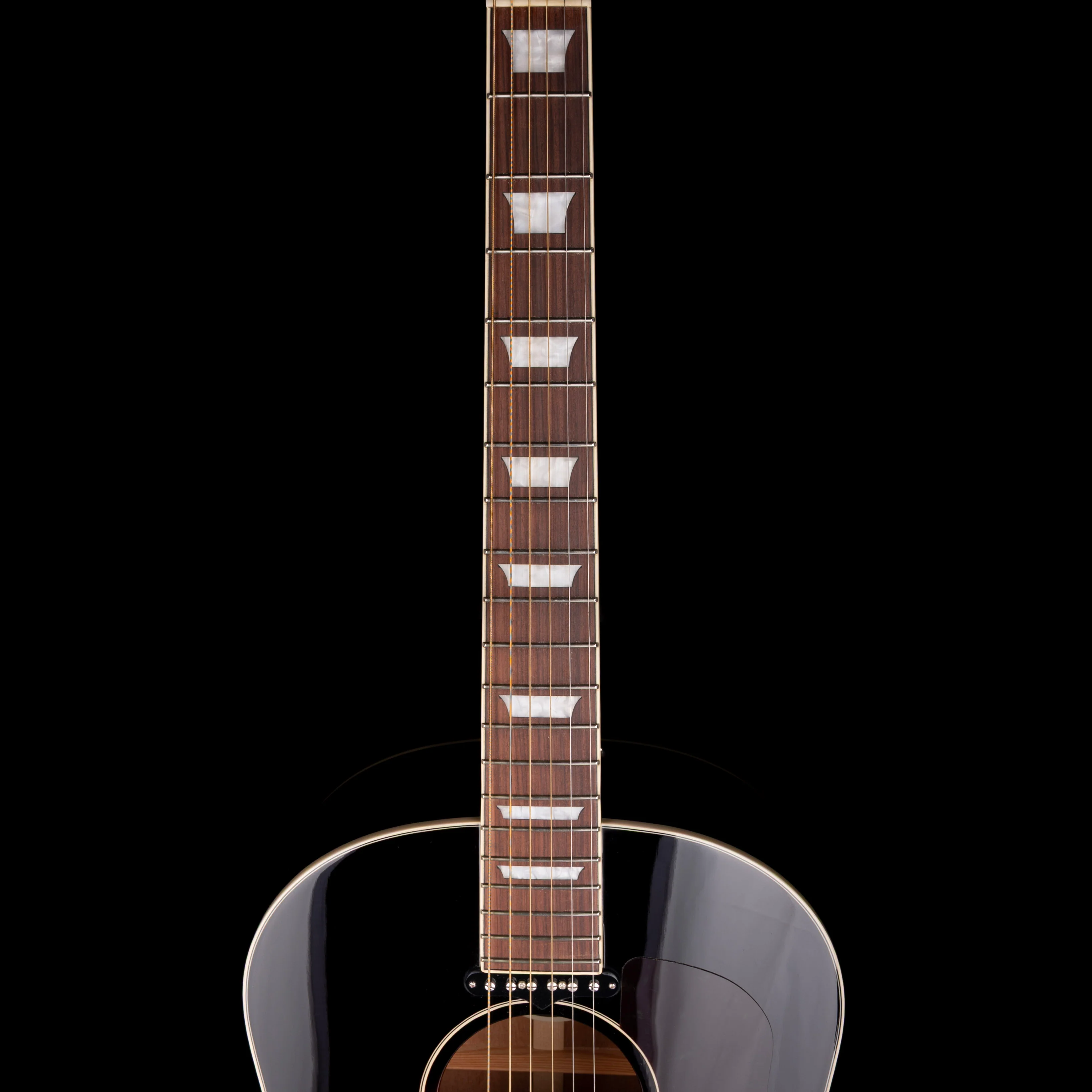 Pre Owned Epiphone EJ-160E Acoustic Electric Guitar With Gig Bag - Image 8
