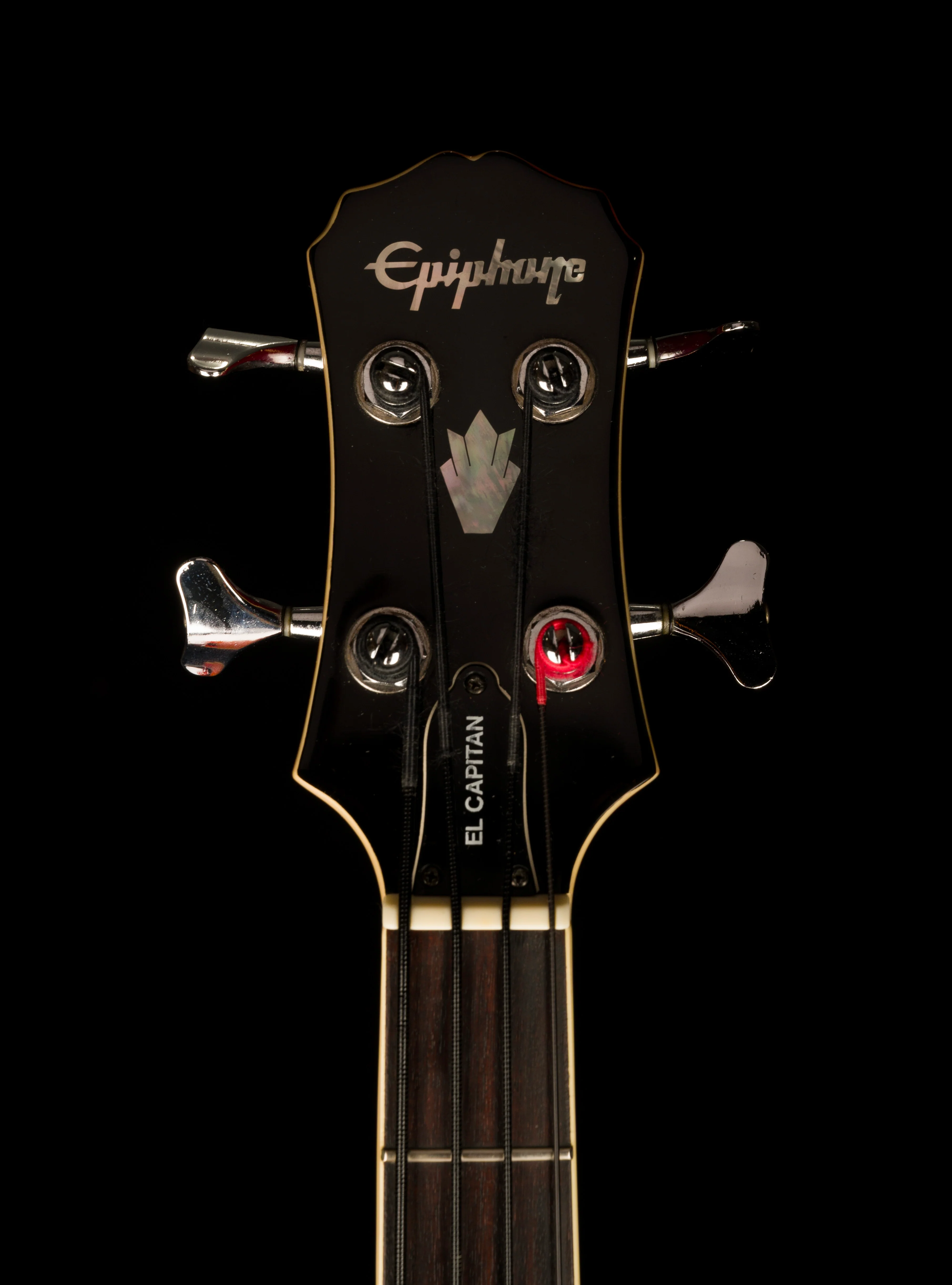 Pre Owned Epiphone El Capitan Acoustic Bass With OHSC - Image 10