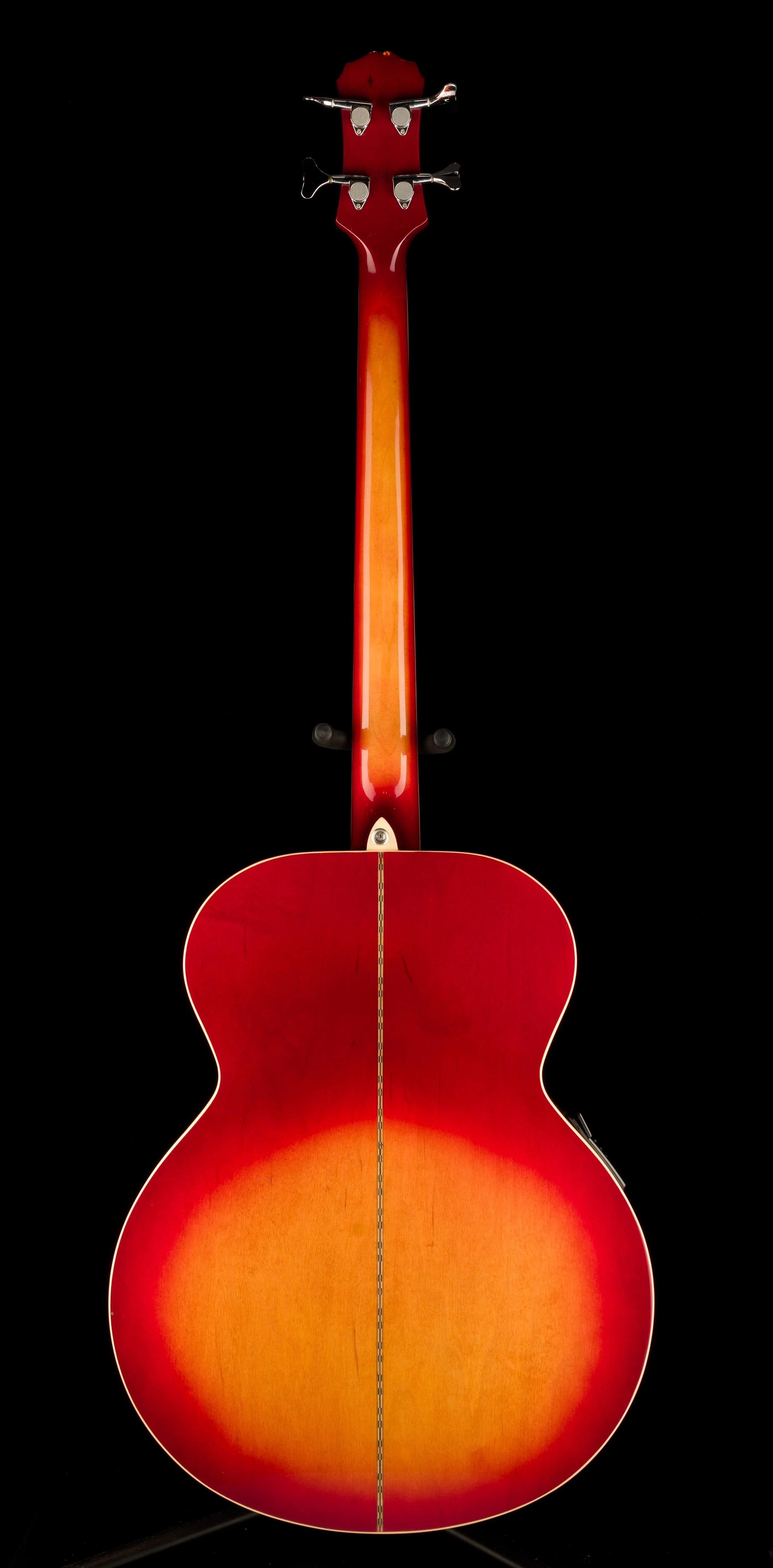 Pre Owned Epiphone El Capitan Acoustic Bass With OHSC - Image 12