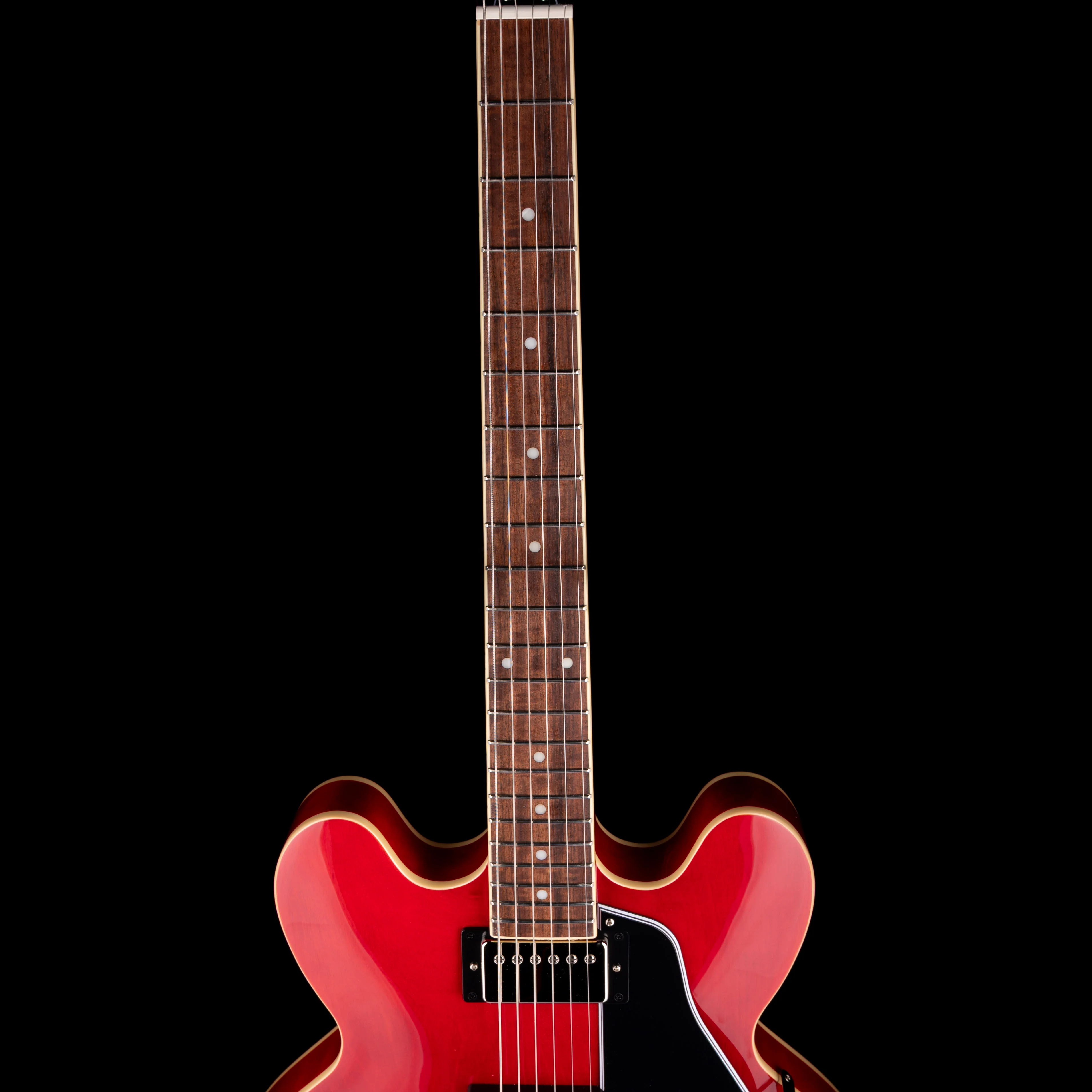 Pre Owned Epiphone "Inspired by Gibson” ES-335 Cherry Red With Gig Bag - Image 8