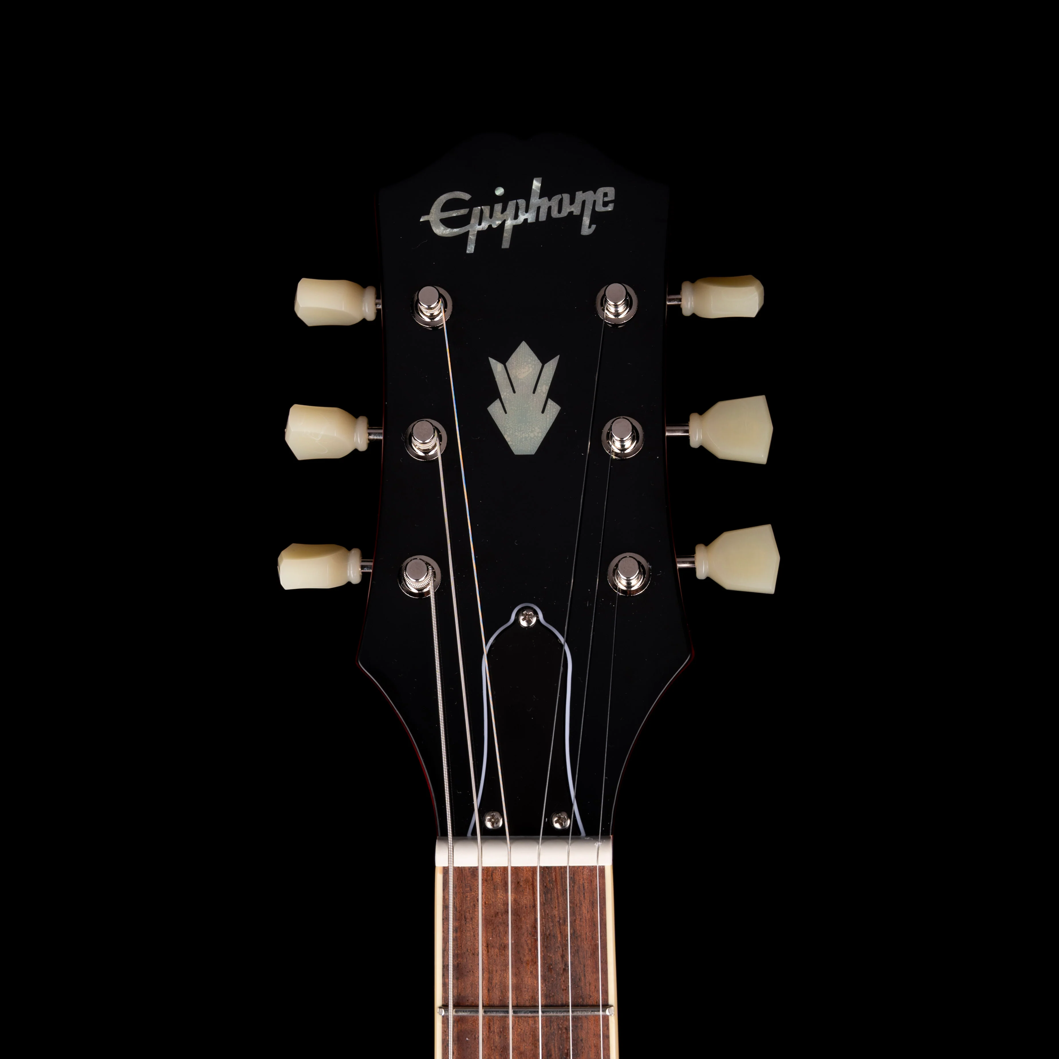 Pre Owned Epiphone "Inspired by Gibson” ES-335 Cherry Red With Gig Bag - Image 9