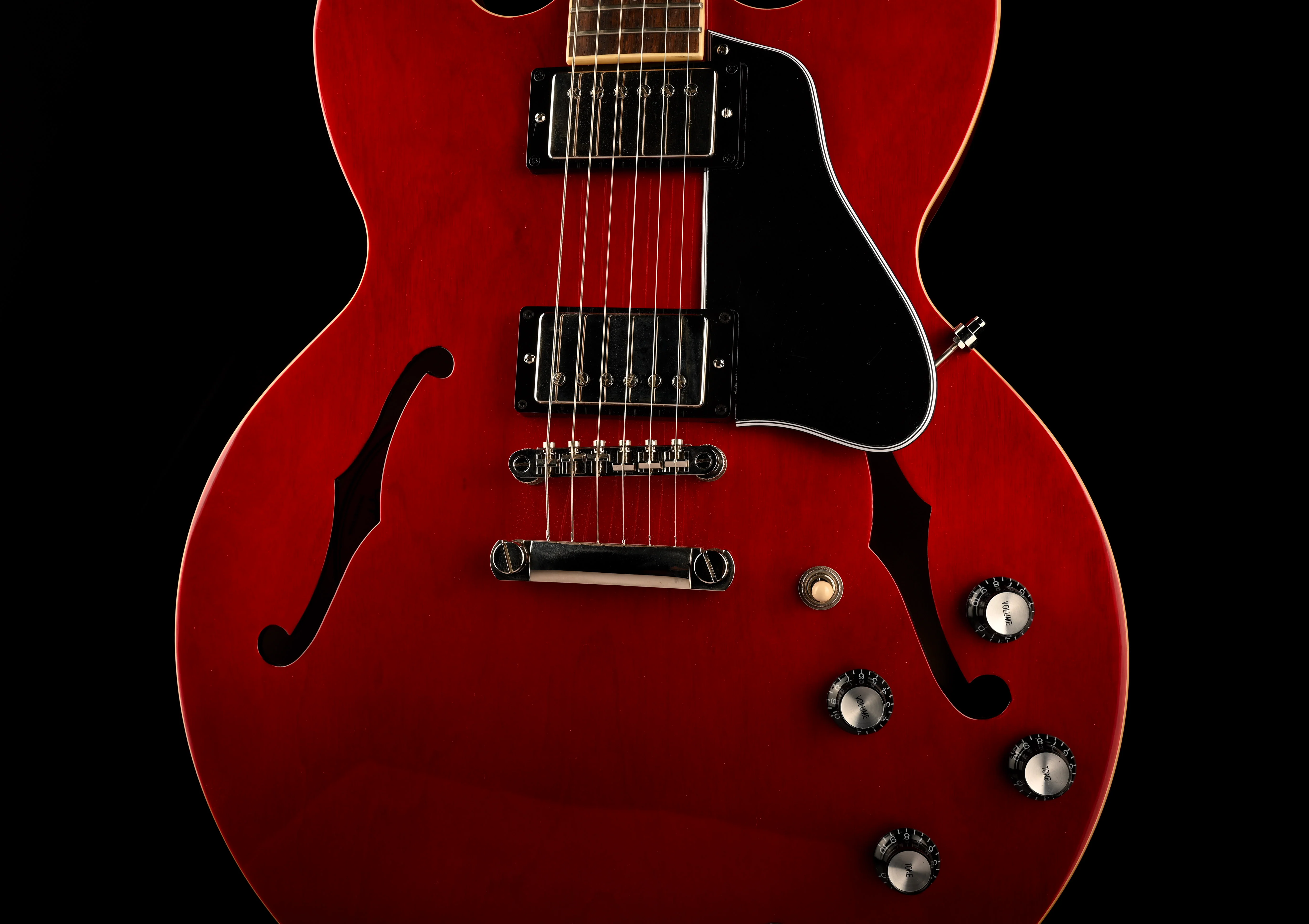 Pre Owned Epiphone "Inspired by Gibson” ES-335 Cherry Red With Case - Image 6